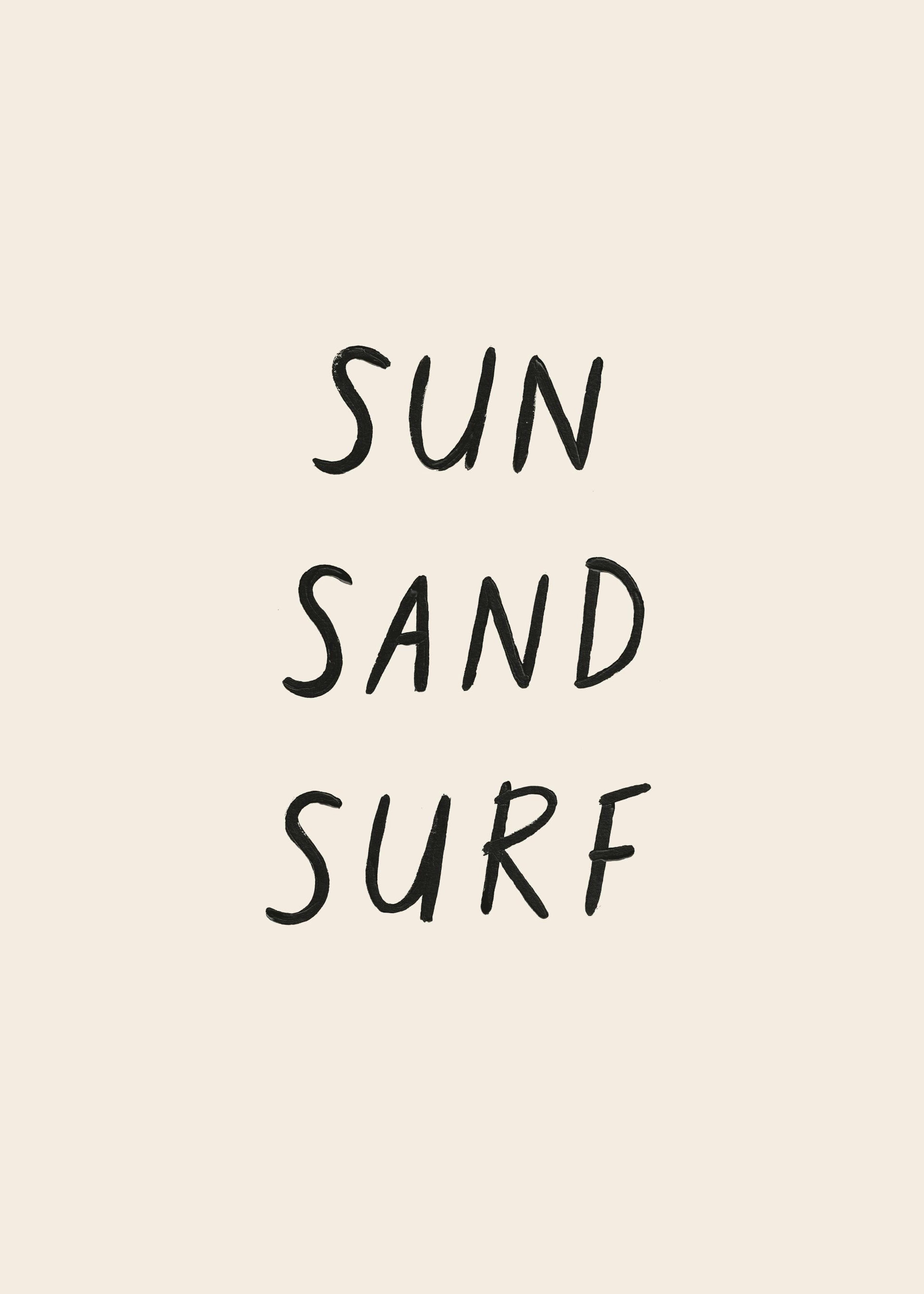 Sun Sand Surf Póster 0
