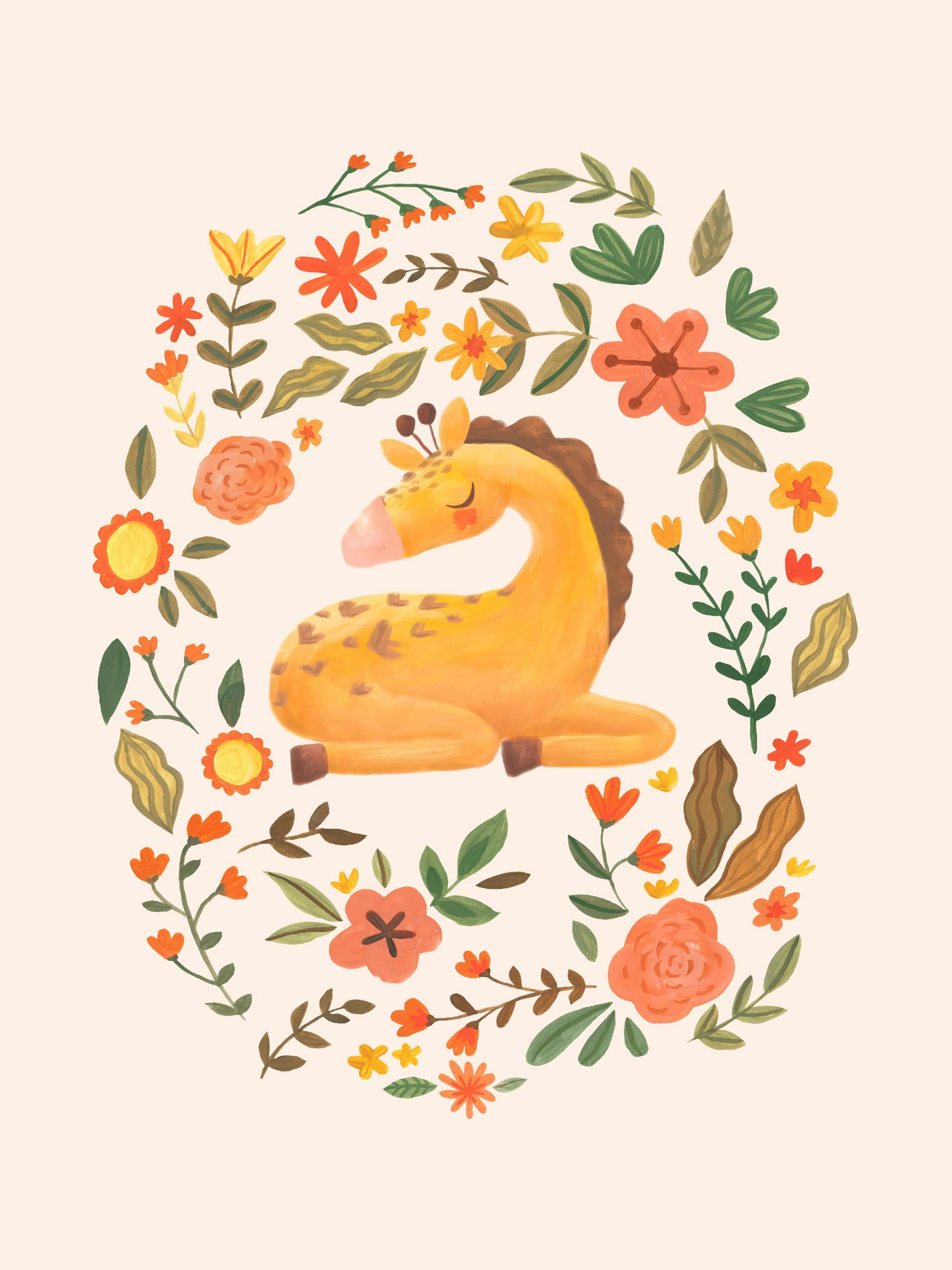 Piccola Giraffa Poster 0