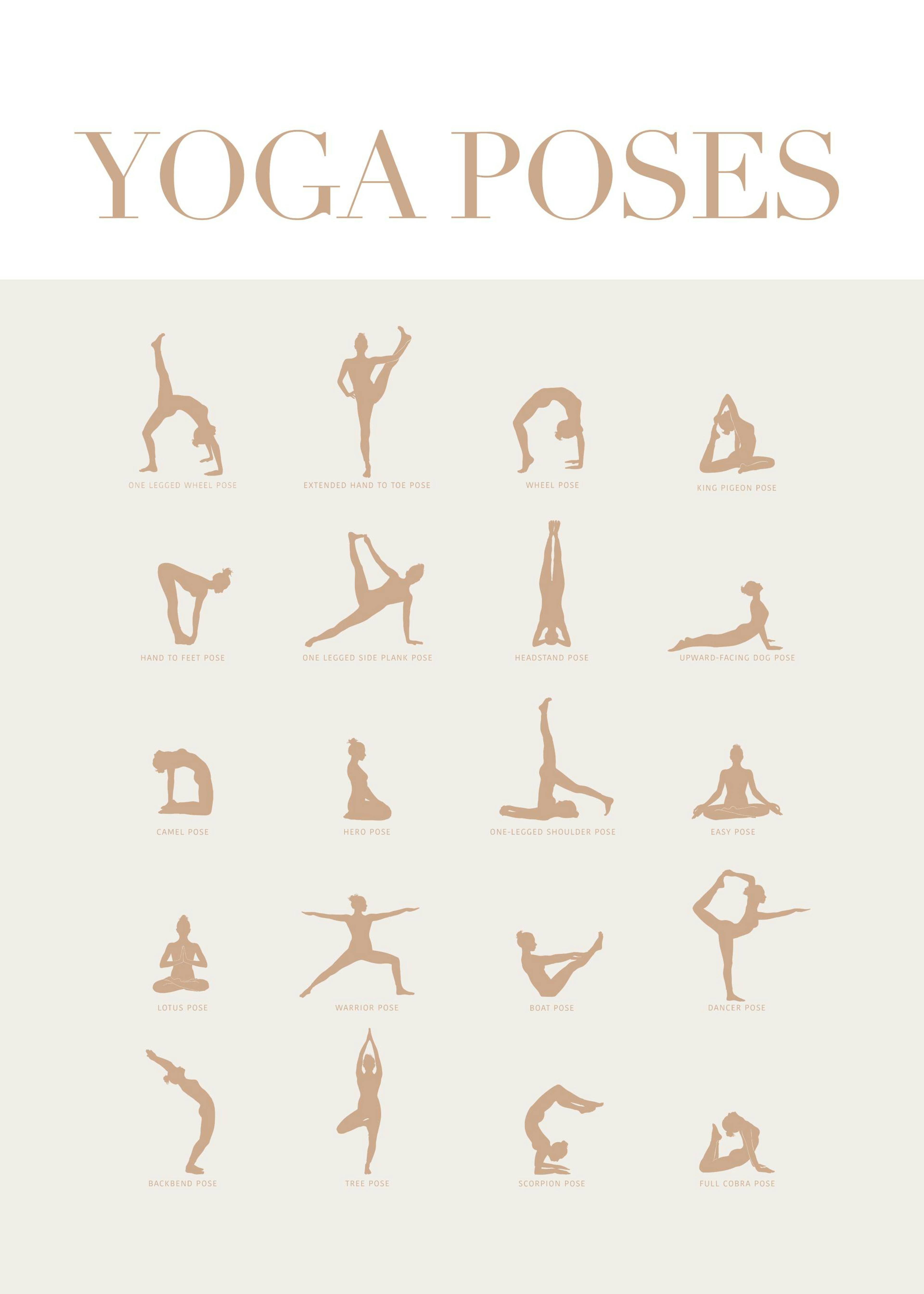 Positions Yoga Poster 0