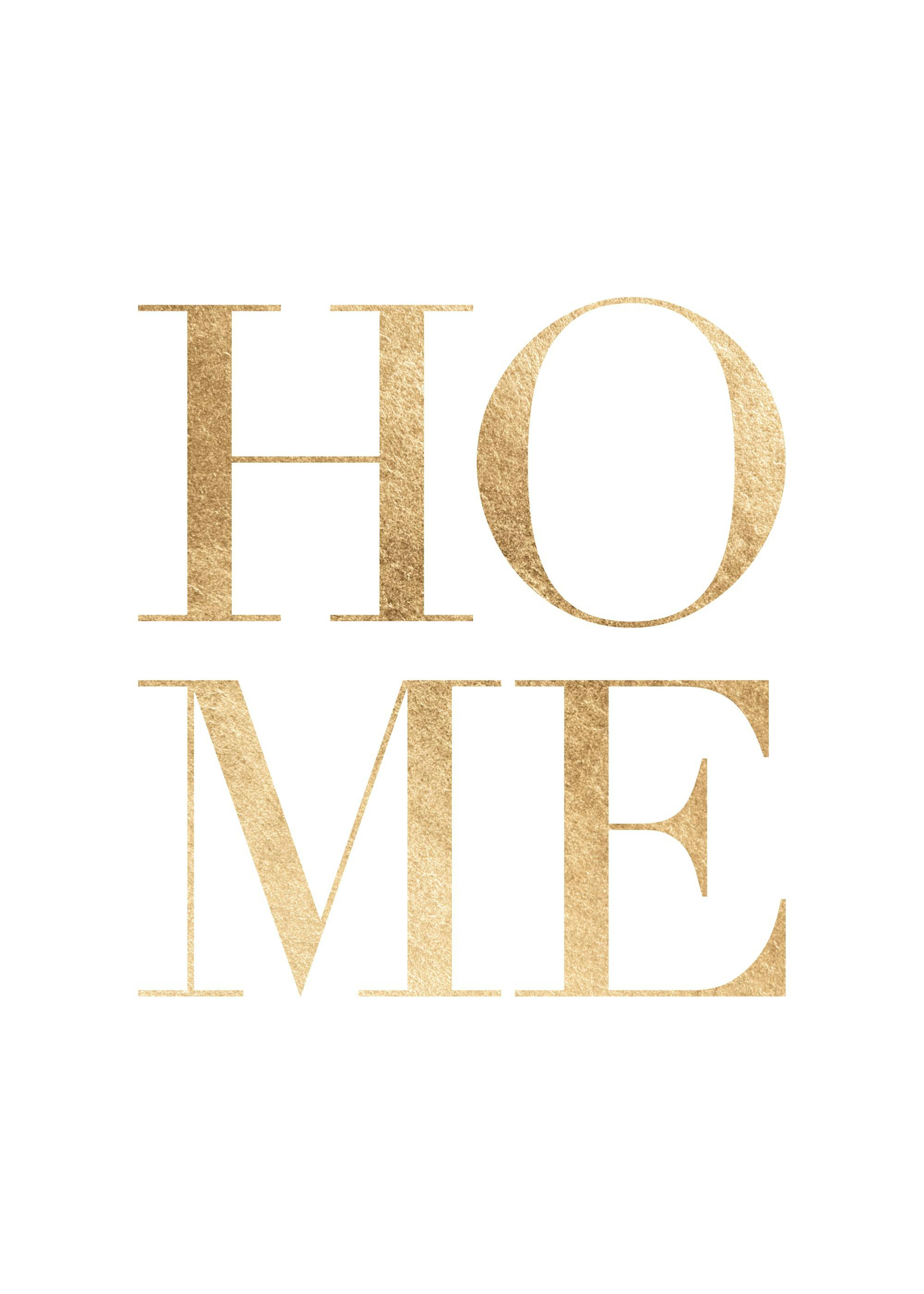 Gold Home Poster 0