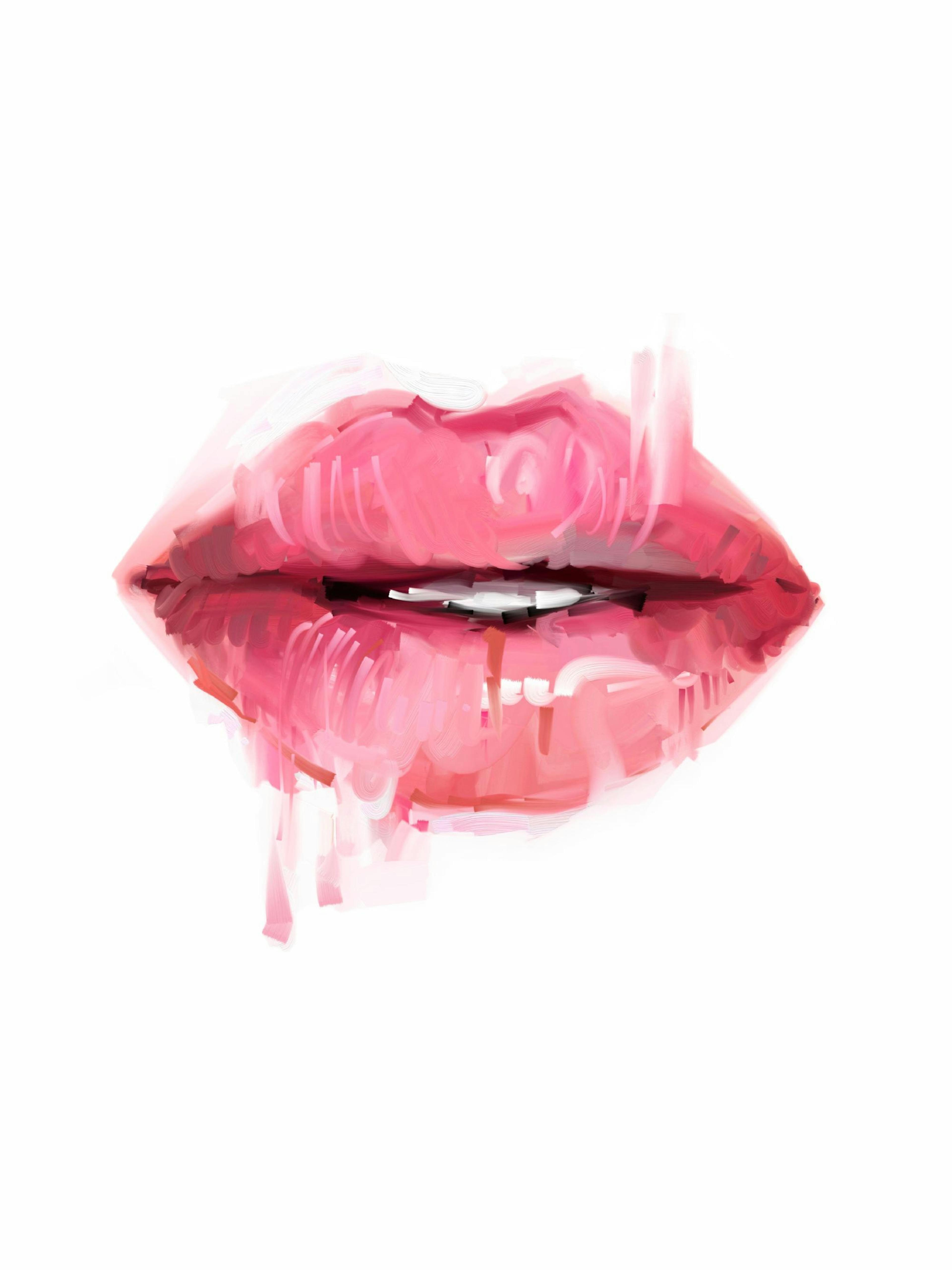 Pink Lips Poster 0