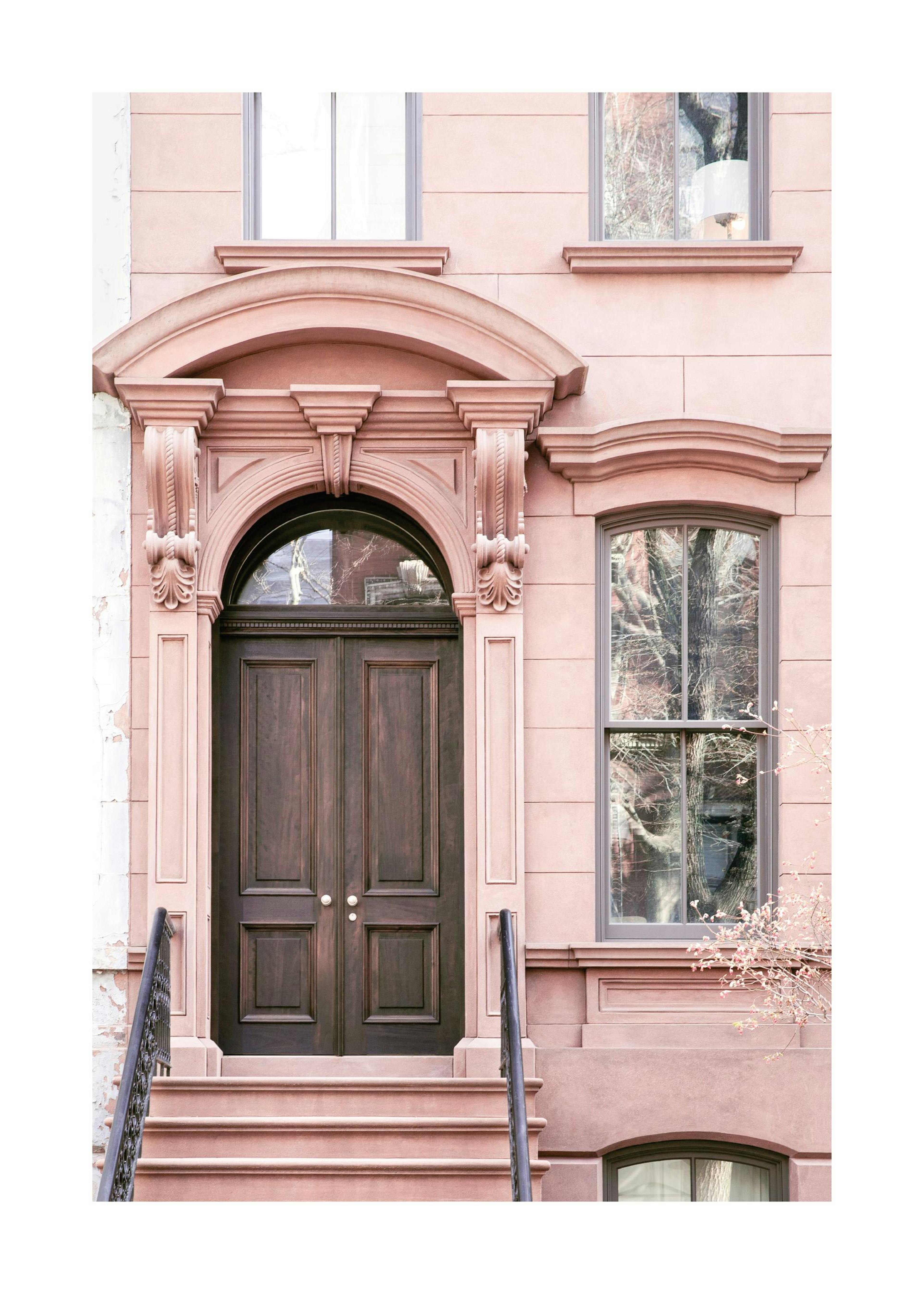 Pink Building Poster 0