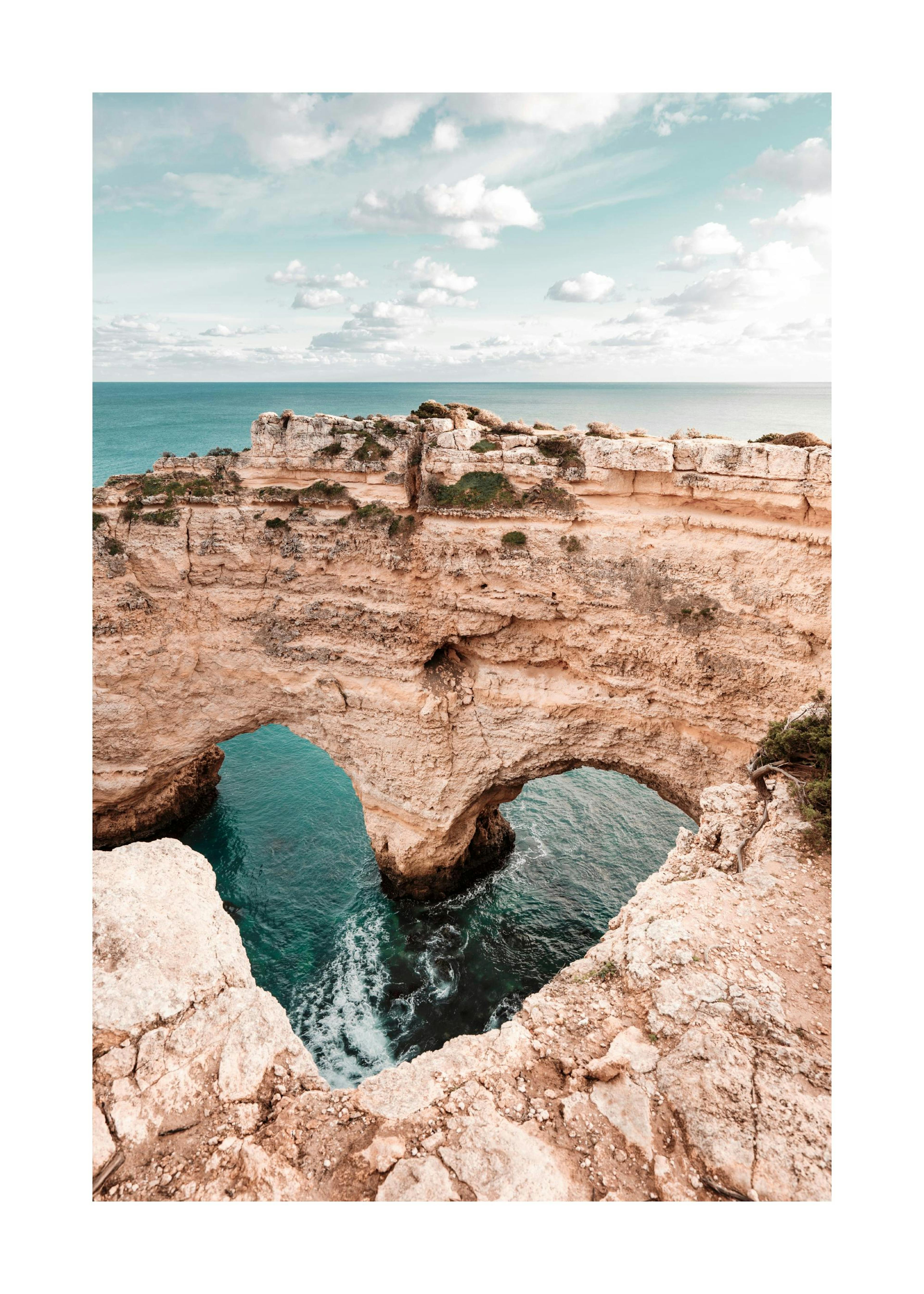 Heart-shaped Cliffs Poster 0