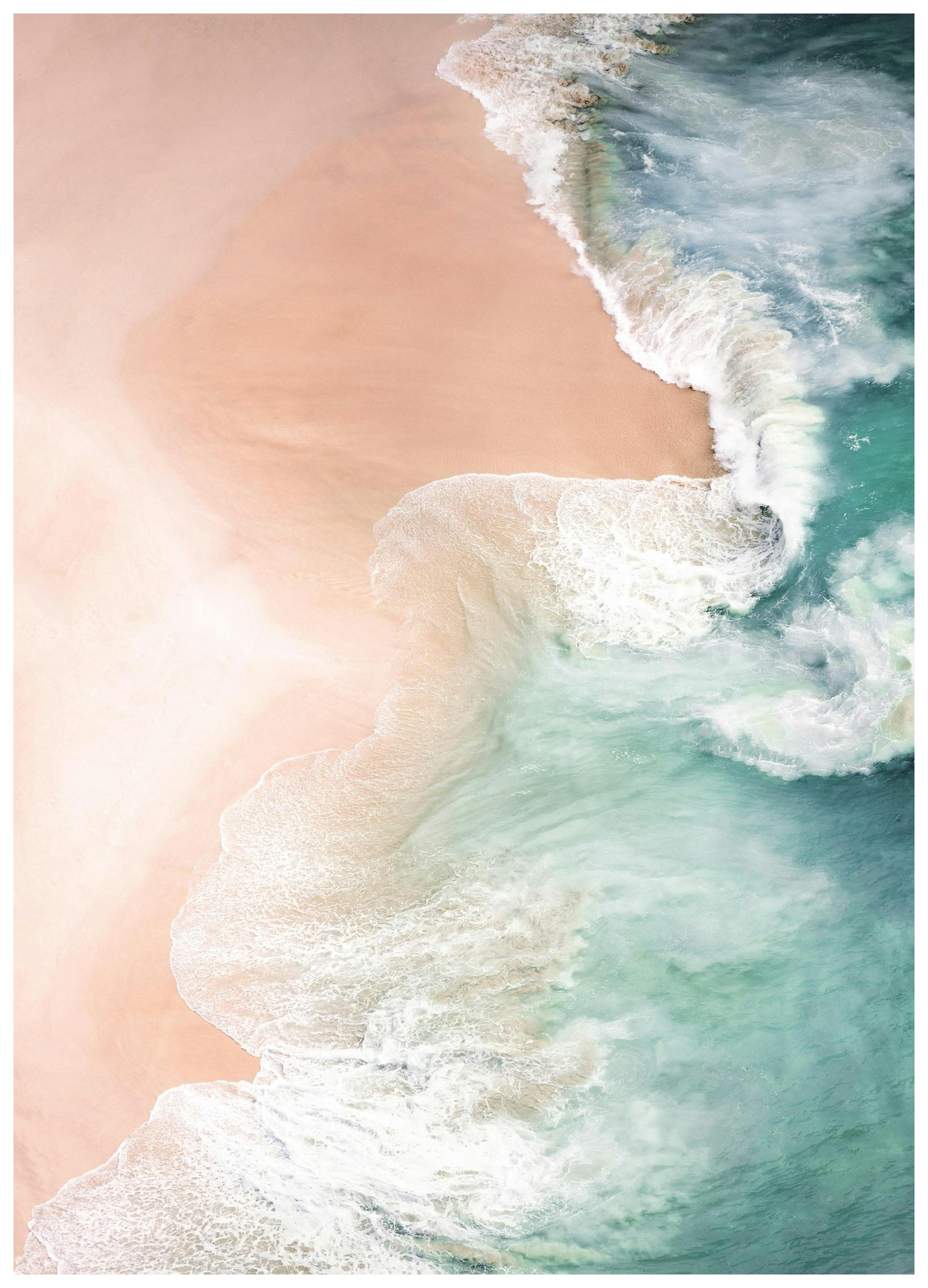 Turkusowe Morze Plakat (30x40 cm) - Poster Store