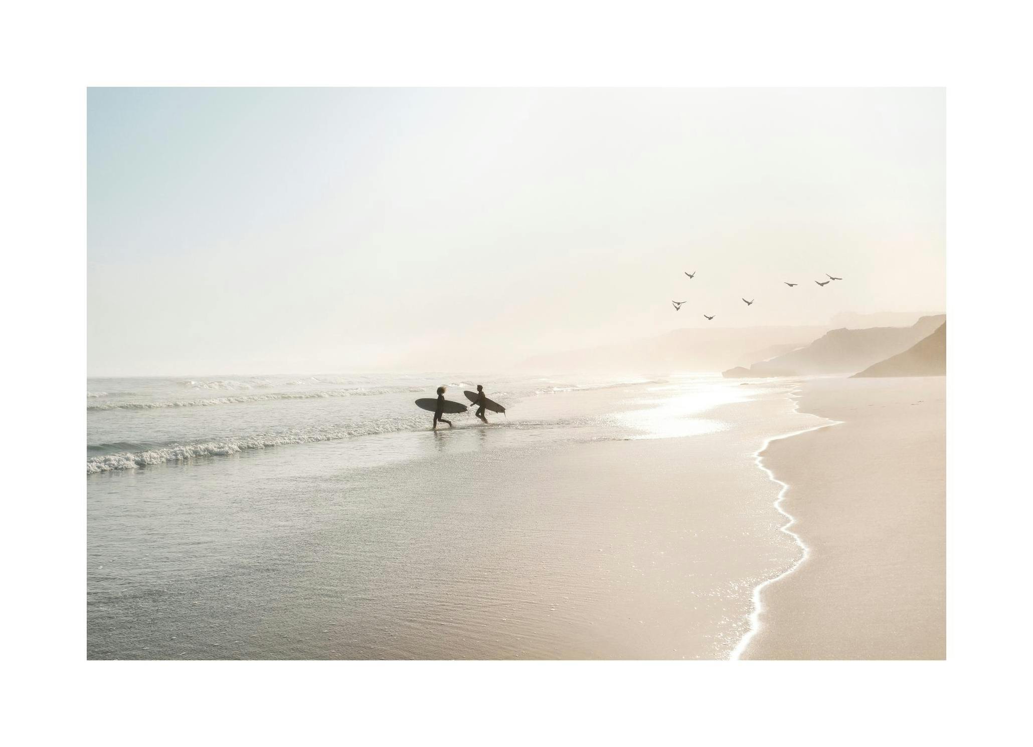 Plage de Surf Calme Poster (50x70 cm) - Poster Store