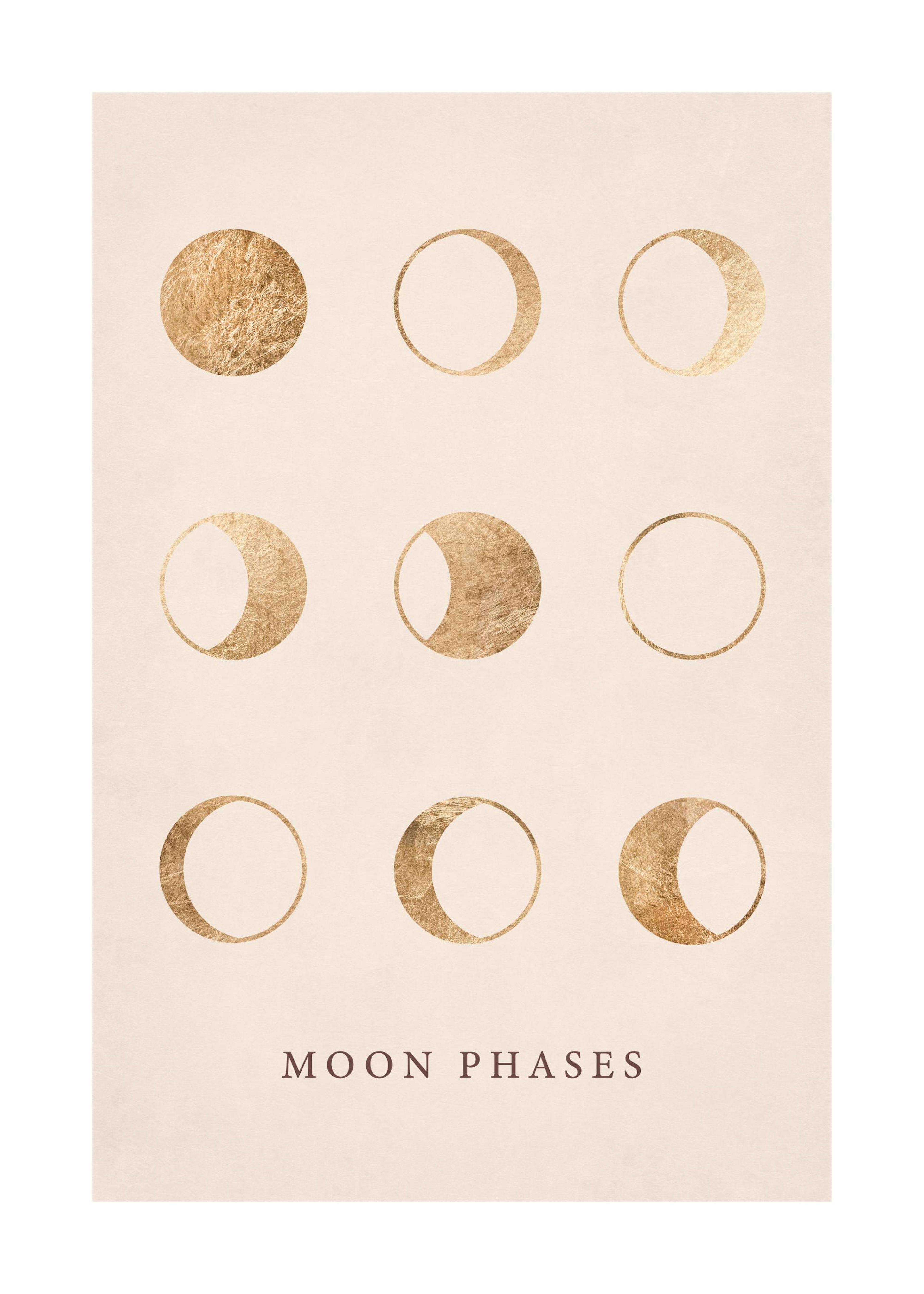 Phases de la Lune Poster 0