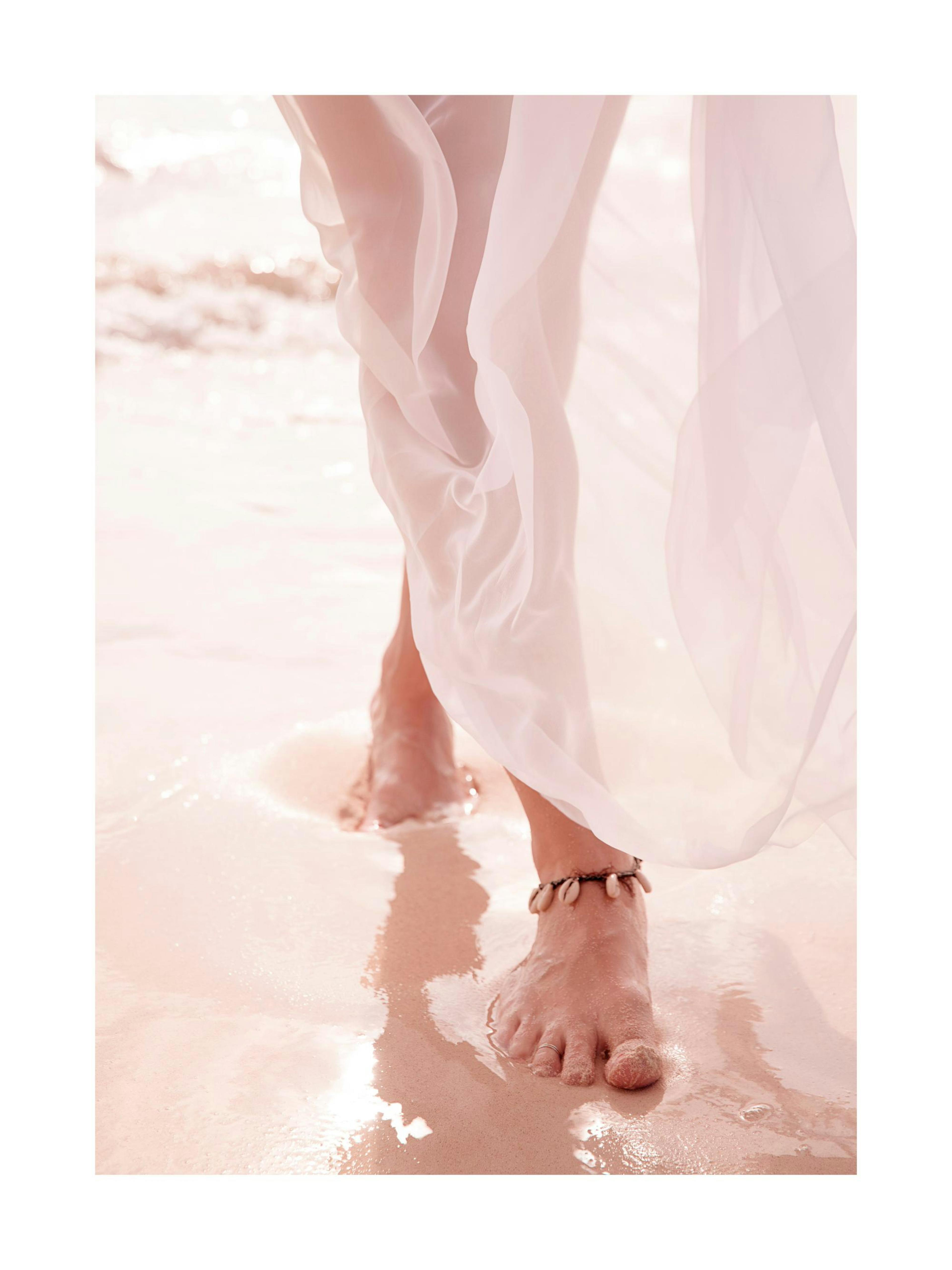 Promenade sur la Plage Poster 0