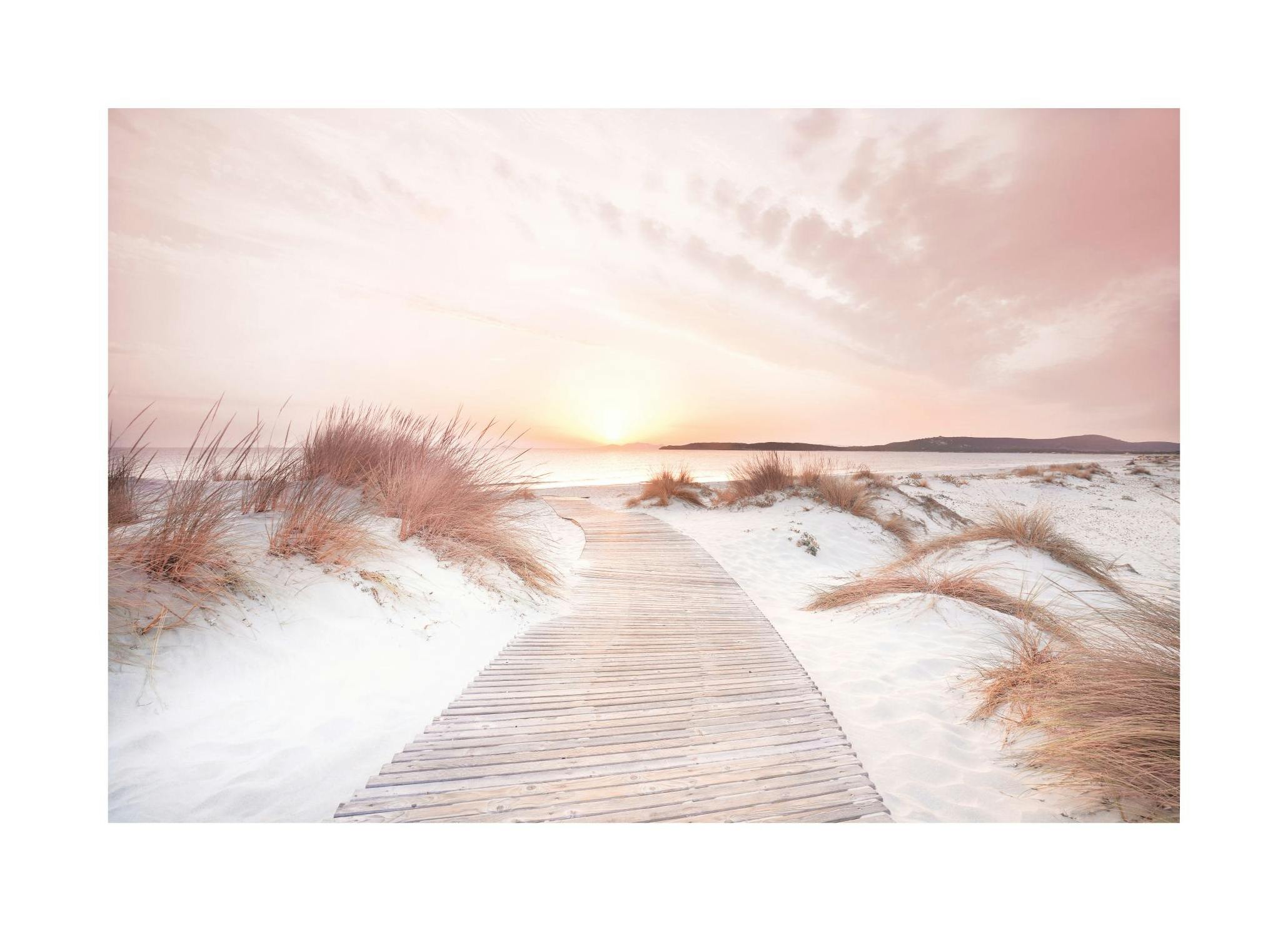 Poster con vista sul mare al tramonto (50x70 cm) - Poster Store
