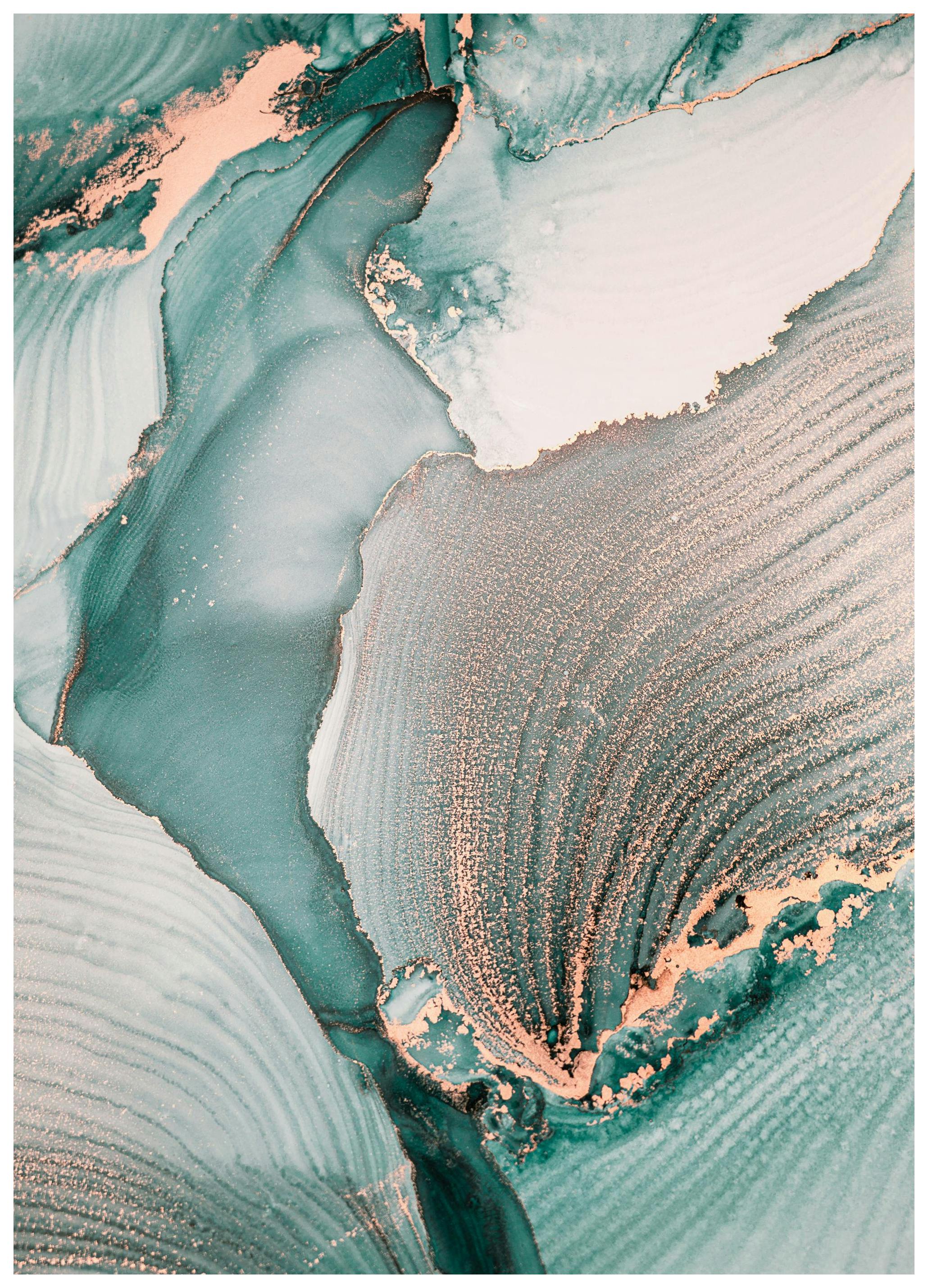 Abstrakt Kronblad Tekstur Nr1 Poster (50x70 cm) - Poster Store