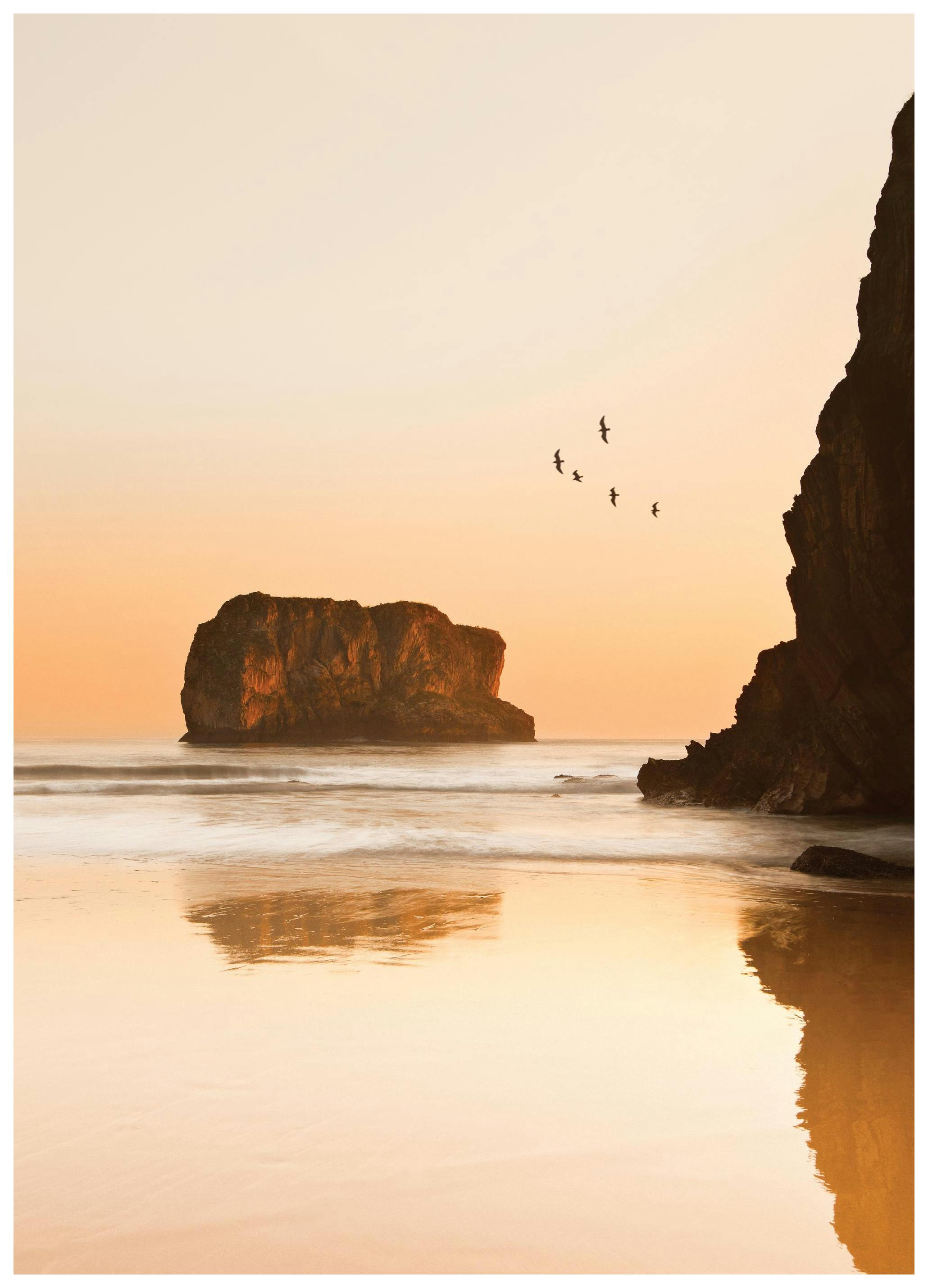 Coast at Dawn Poster (30x40 cm) - Poster Store