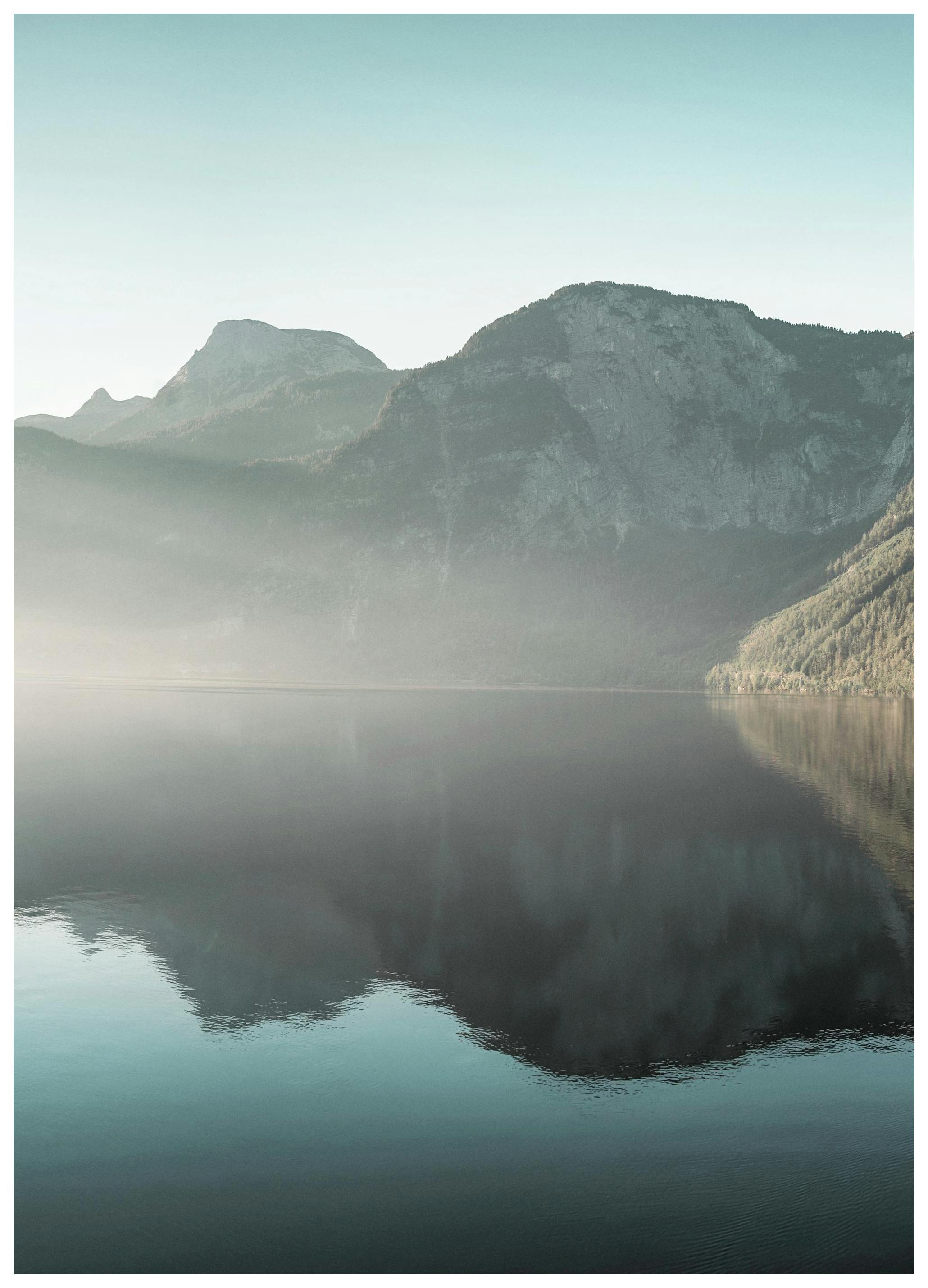 Hallstatt No2 Poster (30x40 cm) - Poster Store