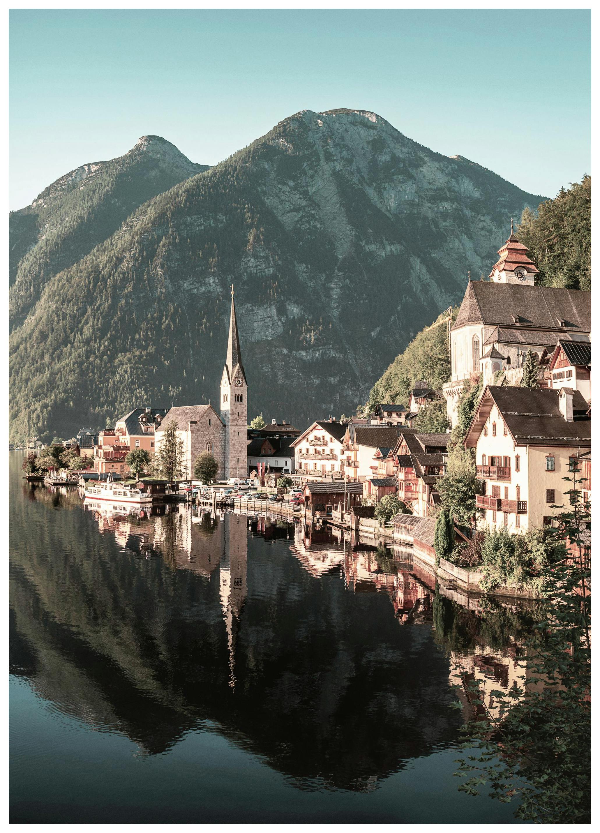 Hallstatt No3 Plakat (30x40 cm) - Poster Store