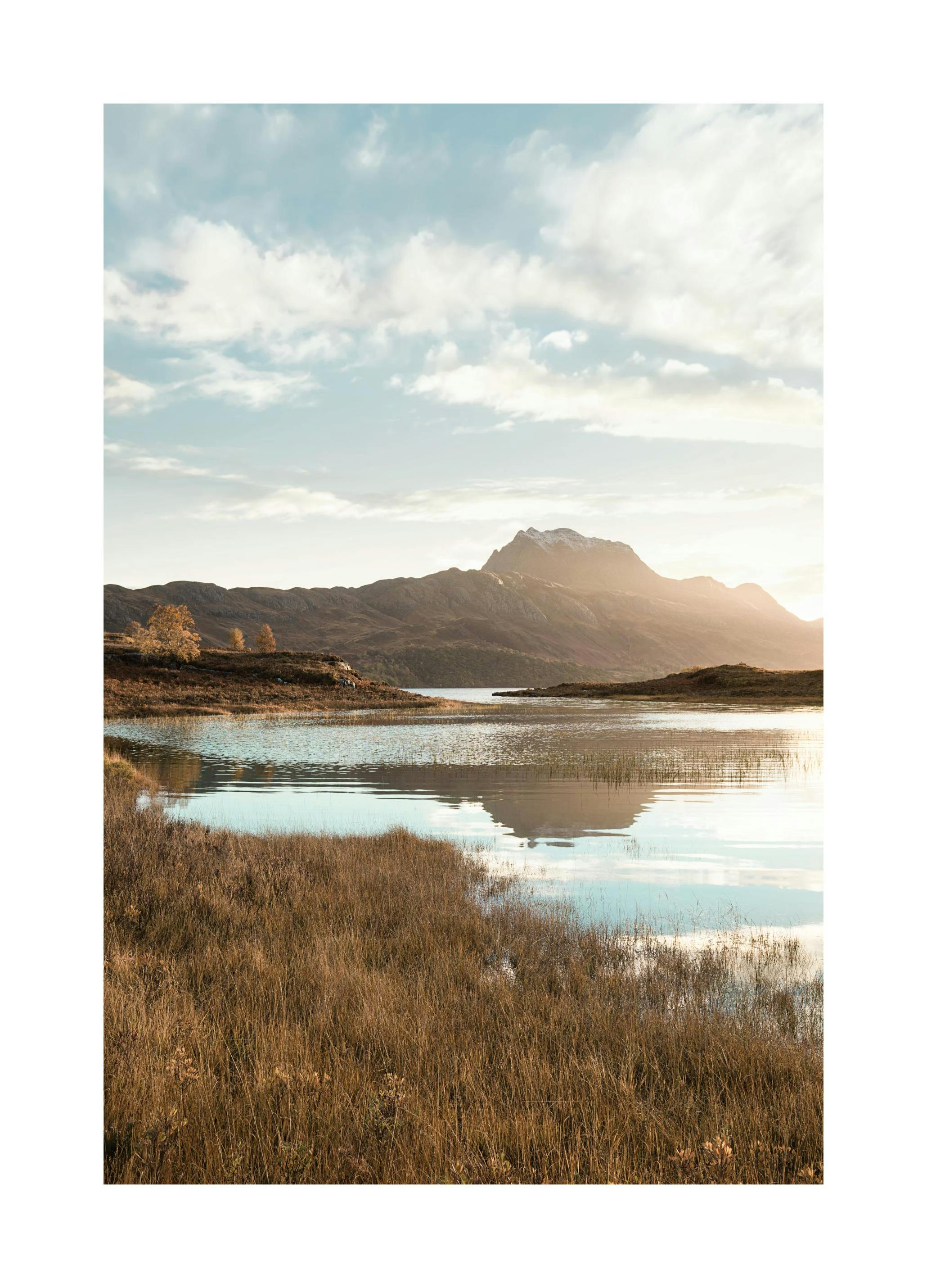 Poster di scenario mattutino (30x40 cm) - Poster Store