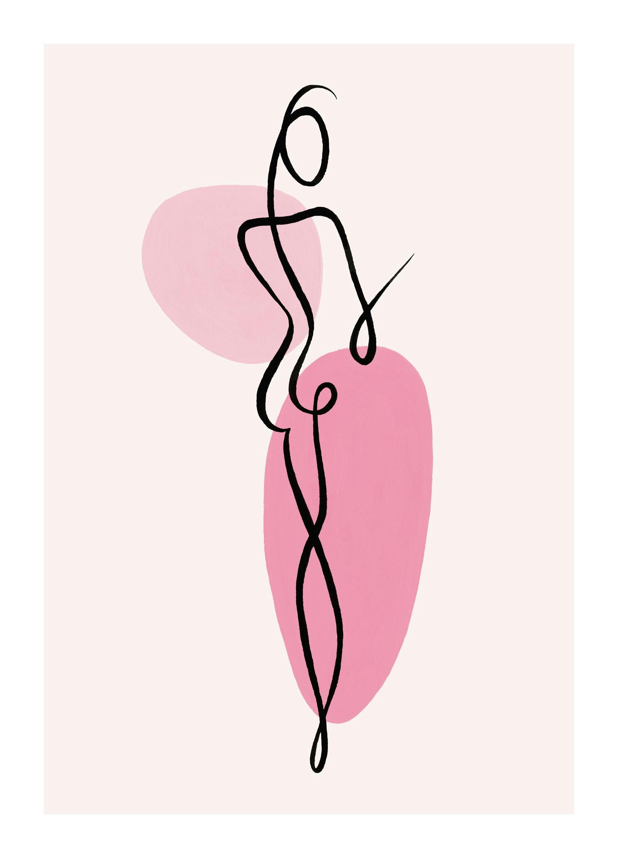 Line Shape Poster (21x30 cm) - Poster Store