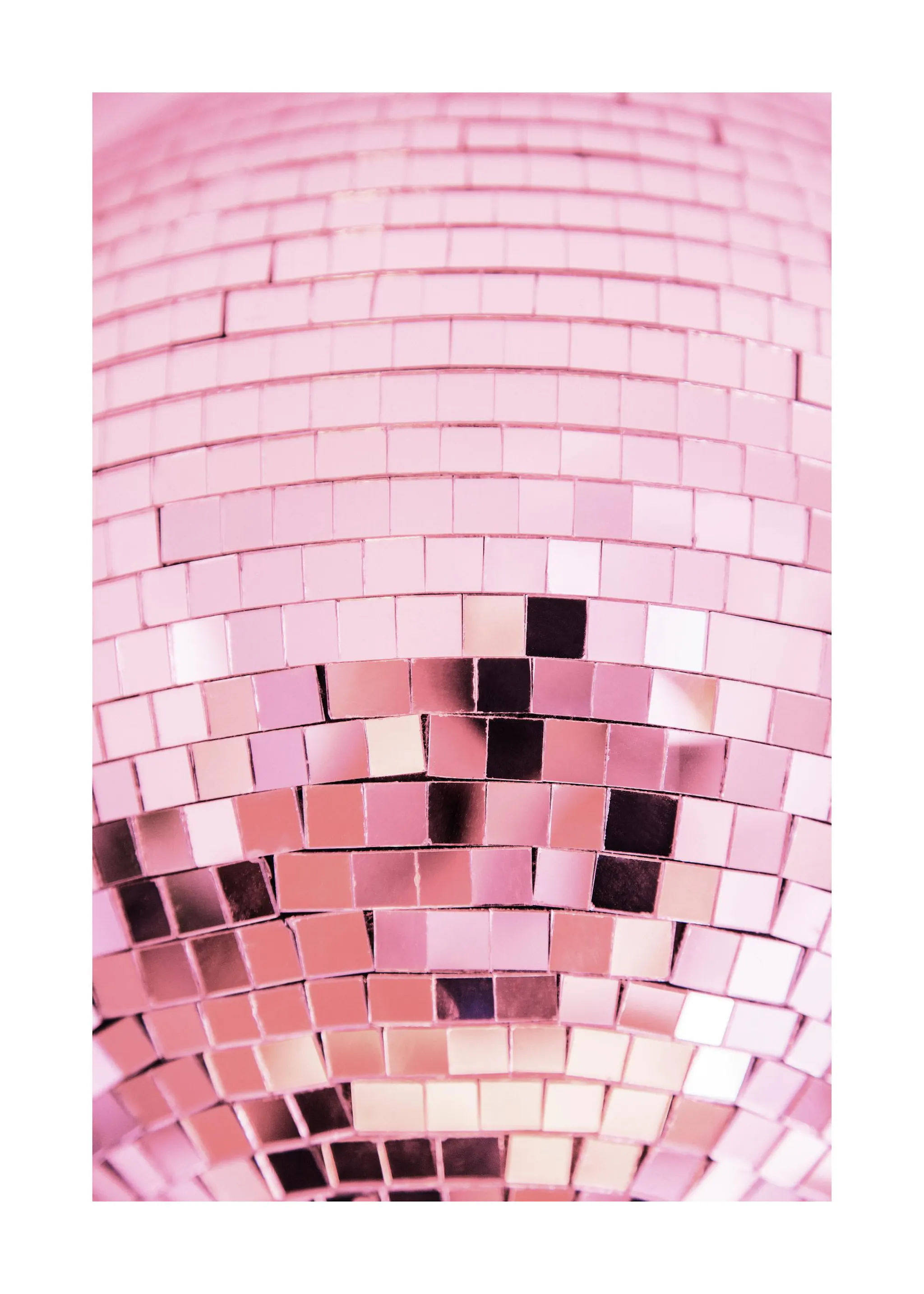 Discokuler Poster med glitrende discokule | Poster Store NO
