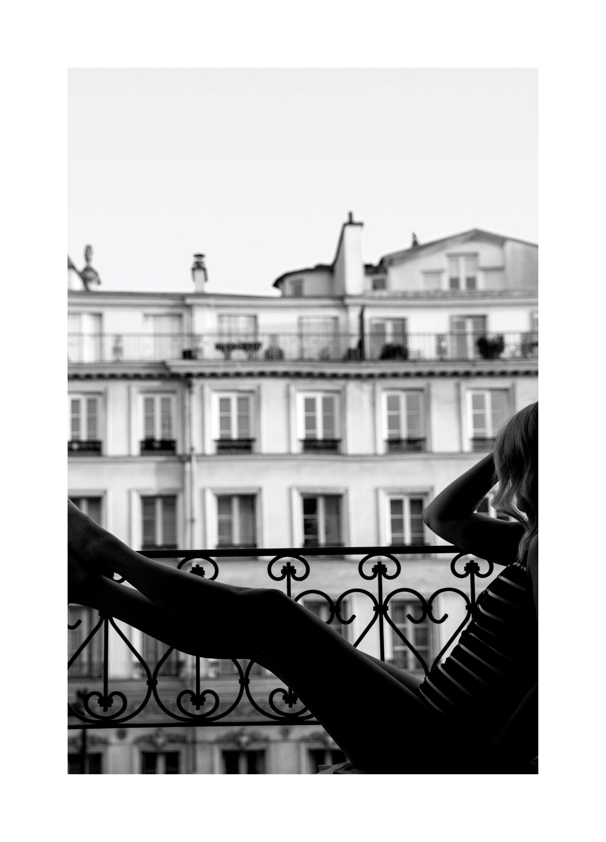 Plakat med balkongutsikt (30x40 cm) - Poster Store