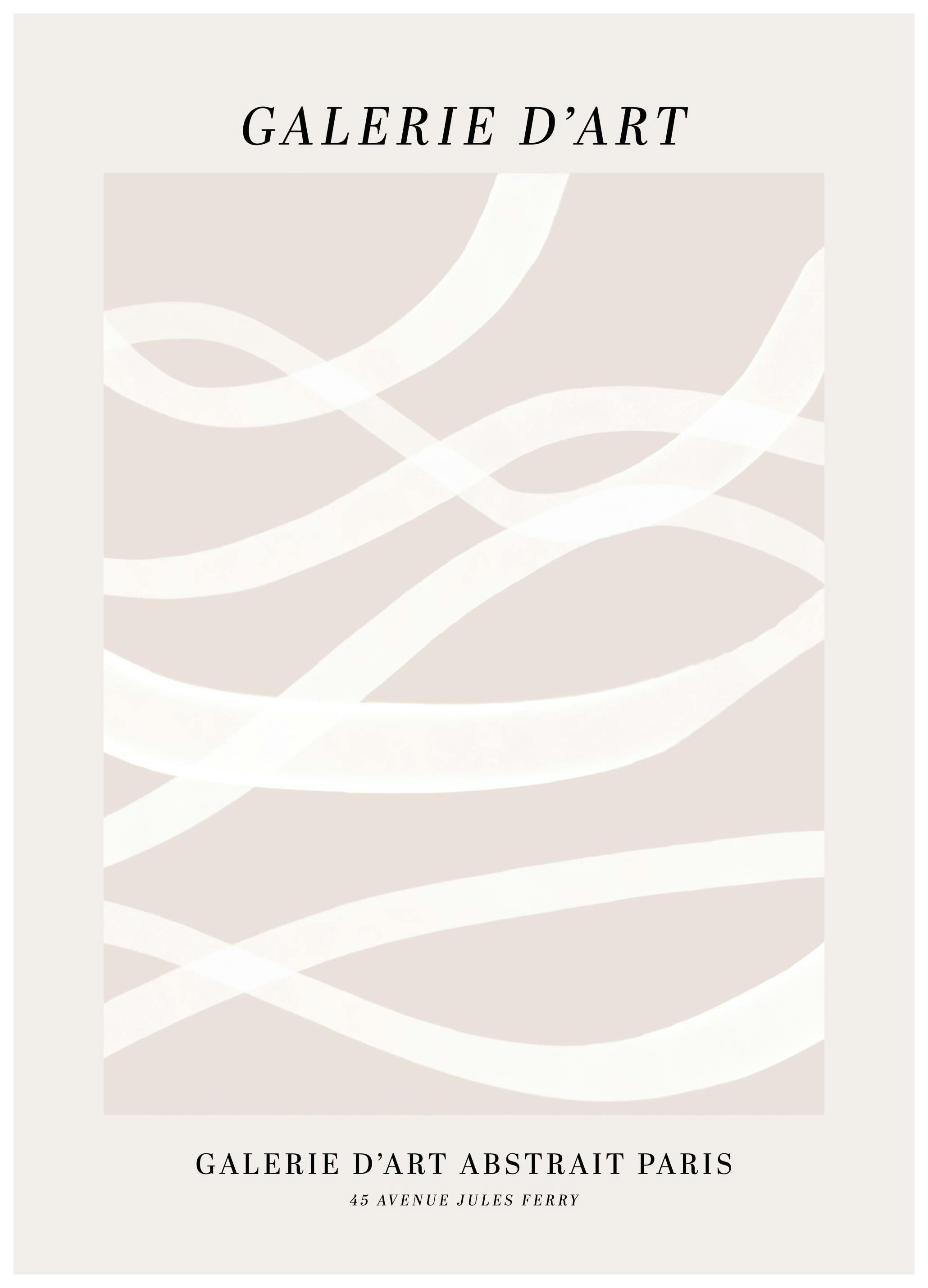 Galerie D’Art Abstrait No2 Poster (30x40 cm) - Poster Store