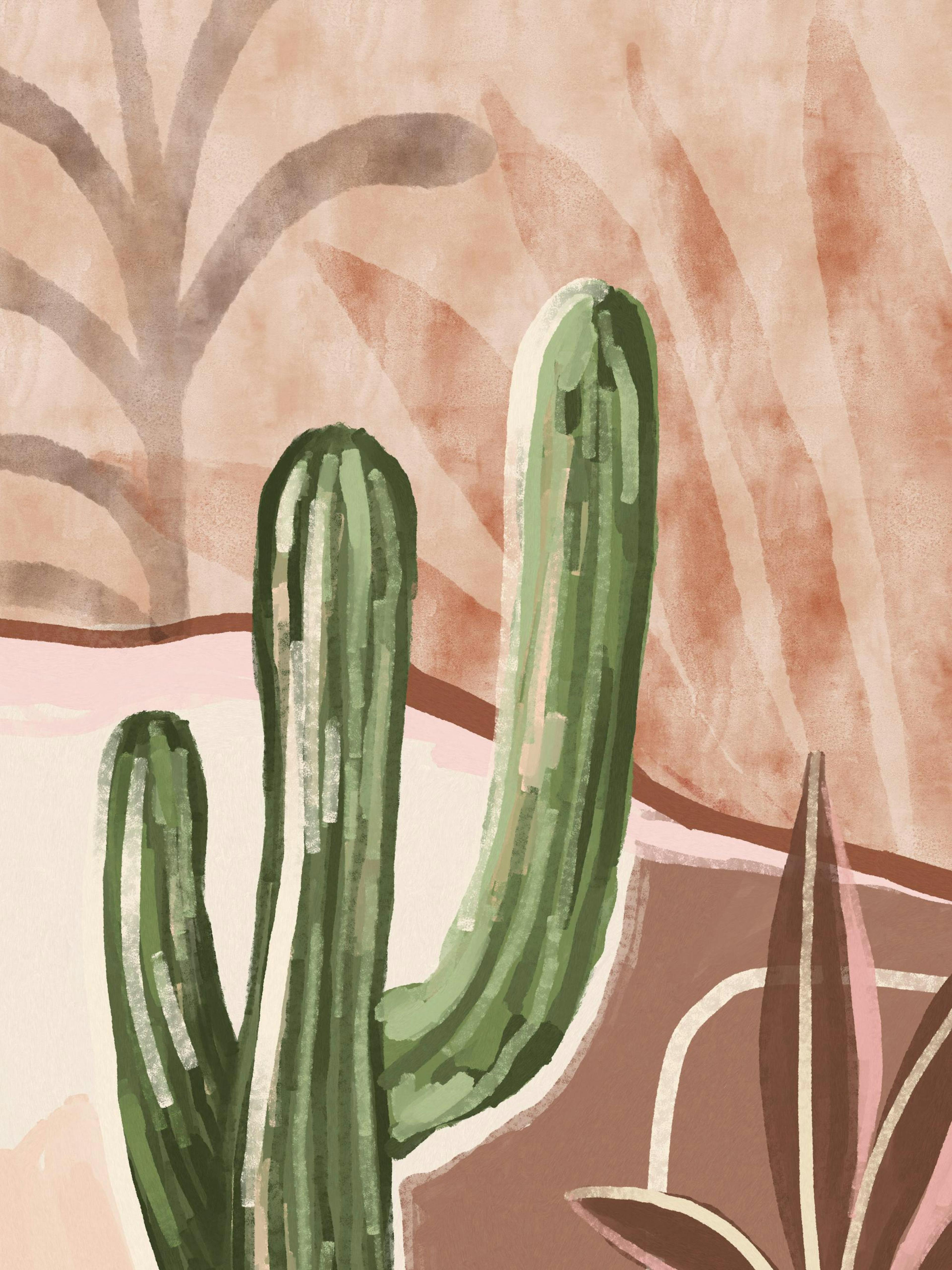 Cactus Art Affiche 0