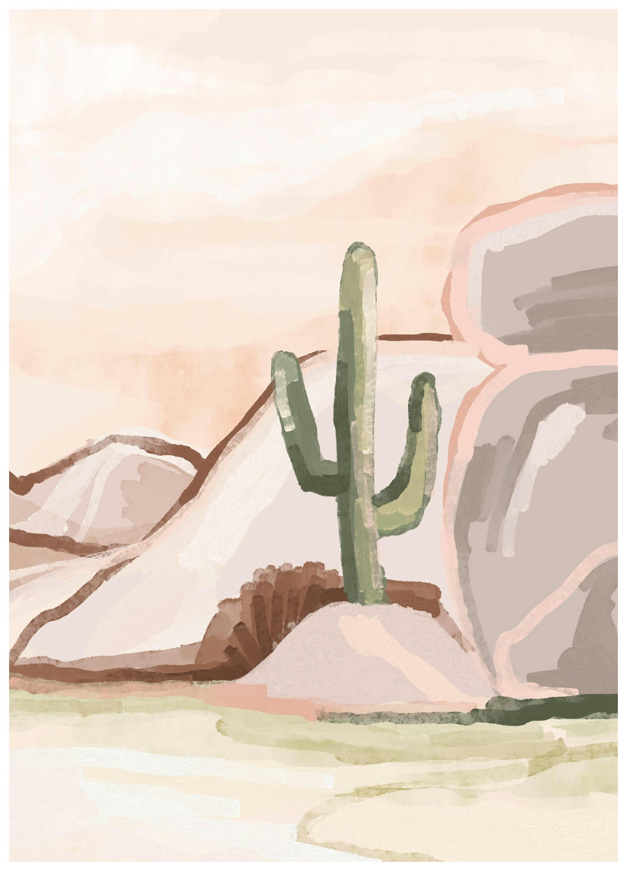 Boho Landscape No2 Poster (21x30 cm) - Poster Store