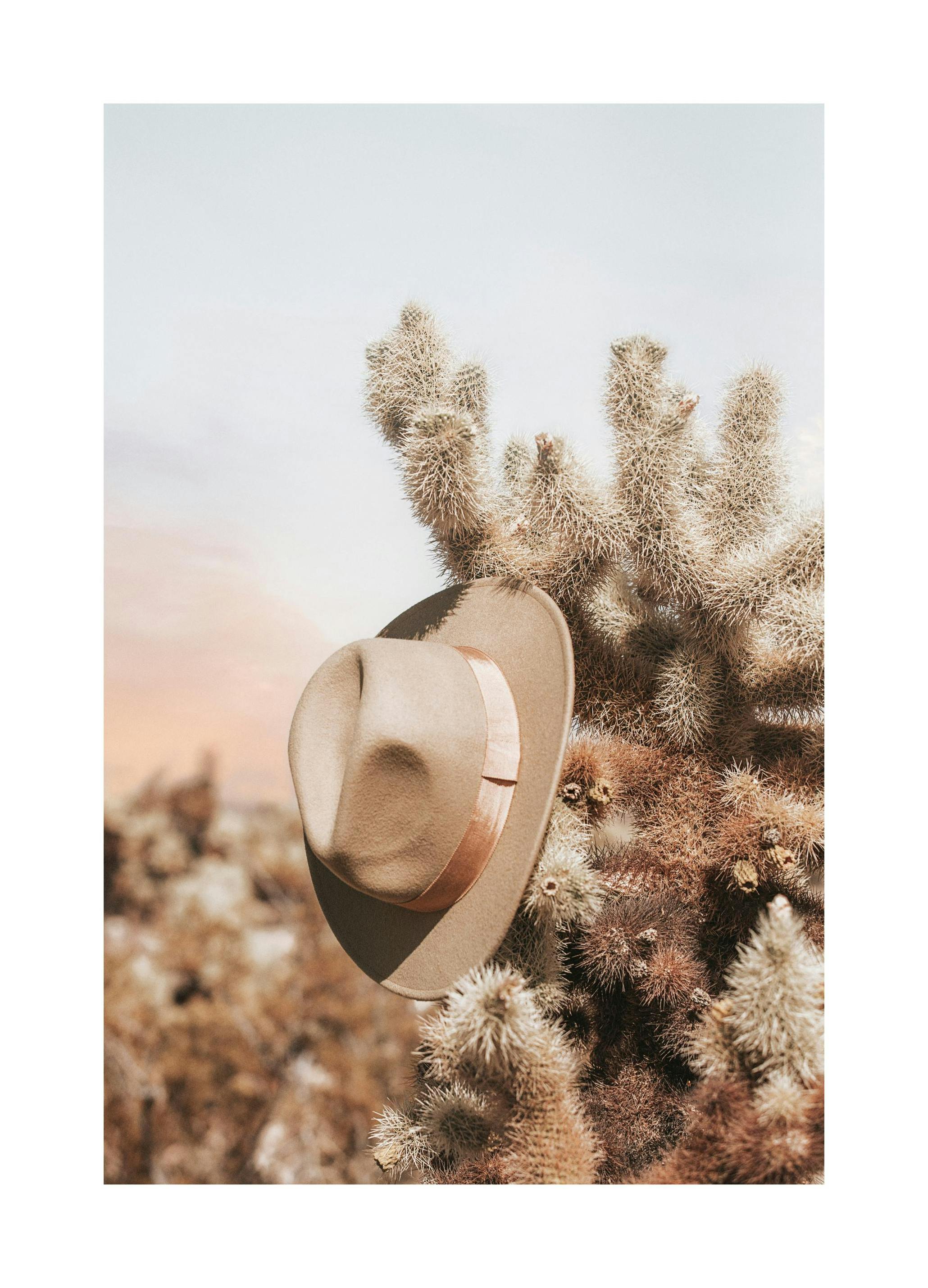 Hoed in het Wild Poster (30x40 cm) - Poster Store
