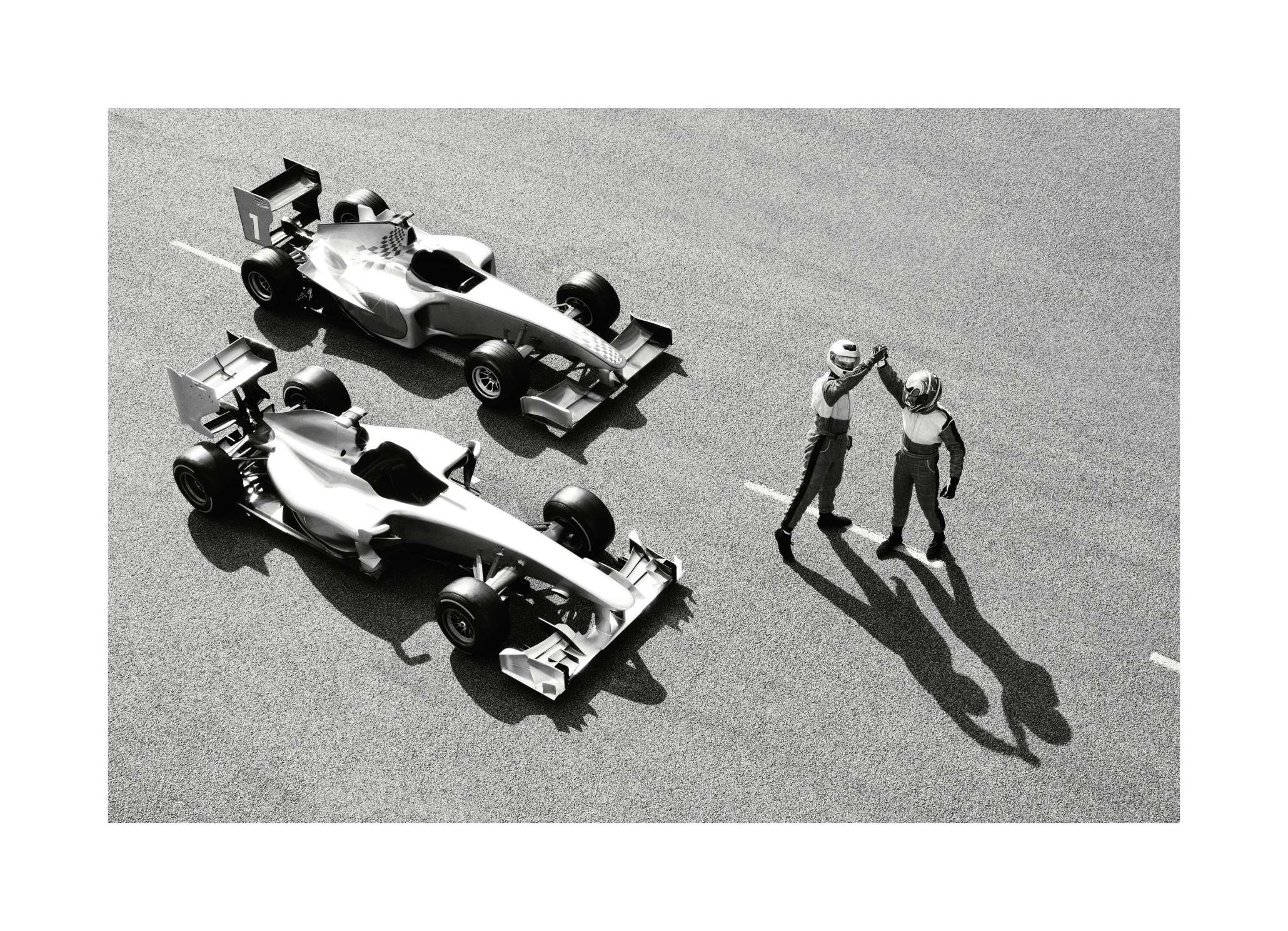 Race Winning plakat (30x40 cm) - Poster Store