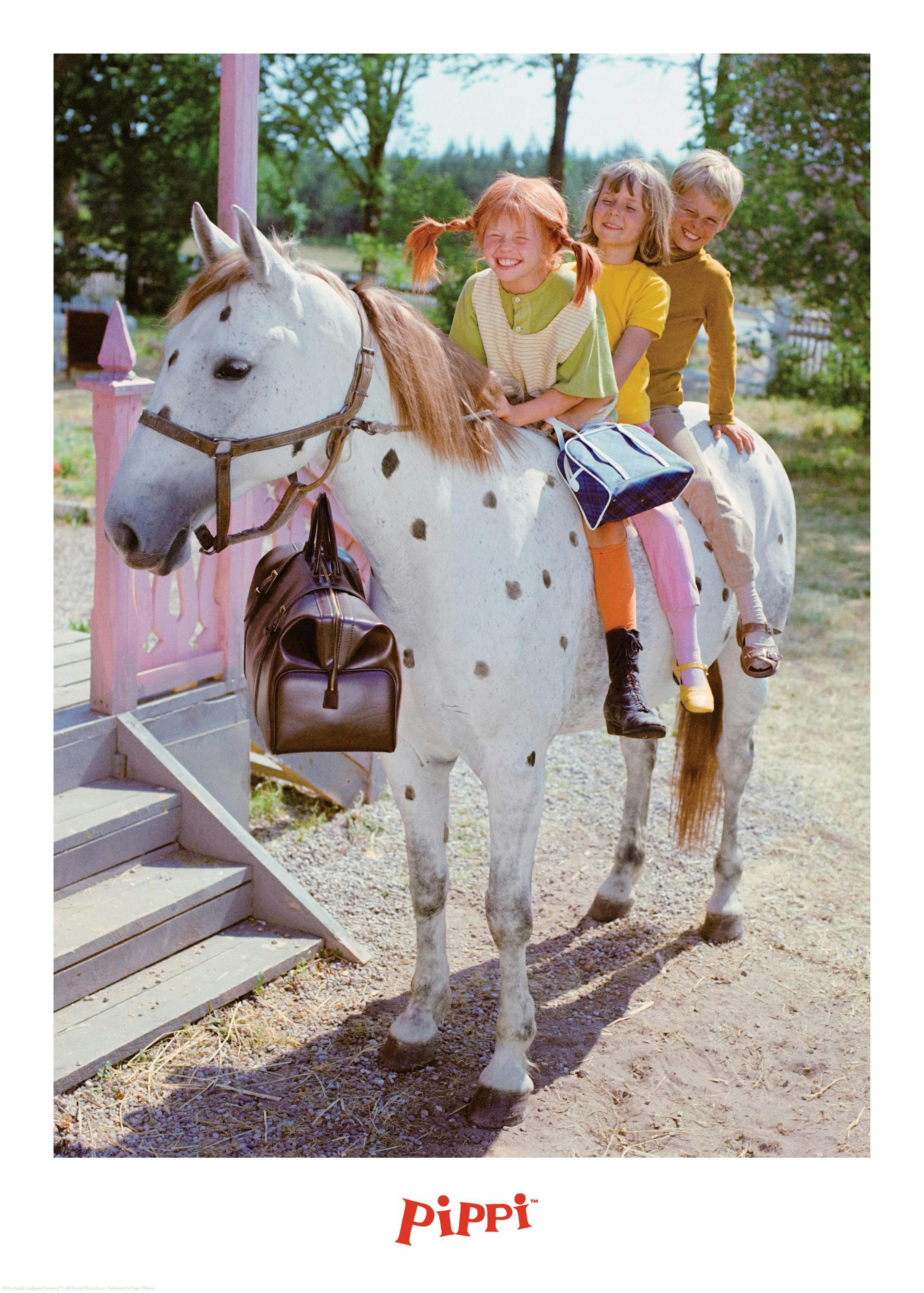 Pippi Longstocking, Annika and Tommy Poster 0