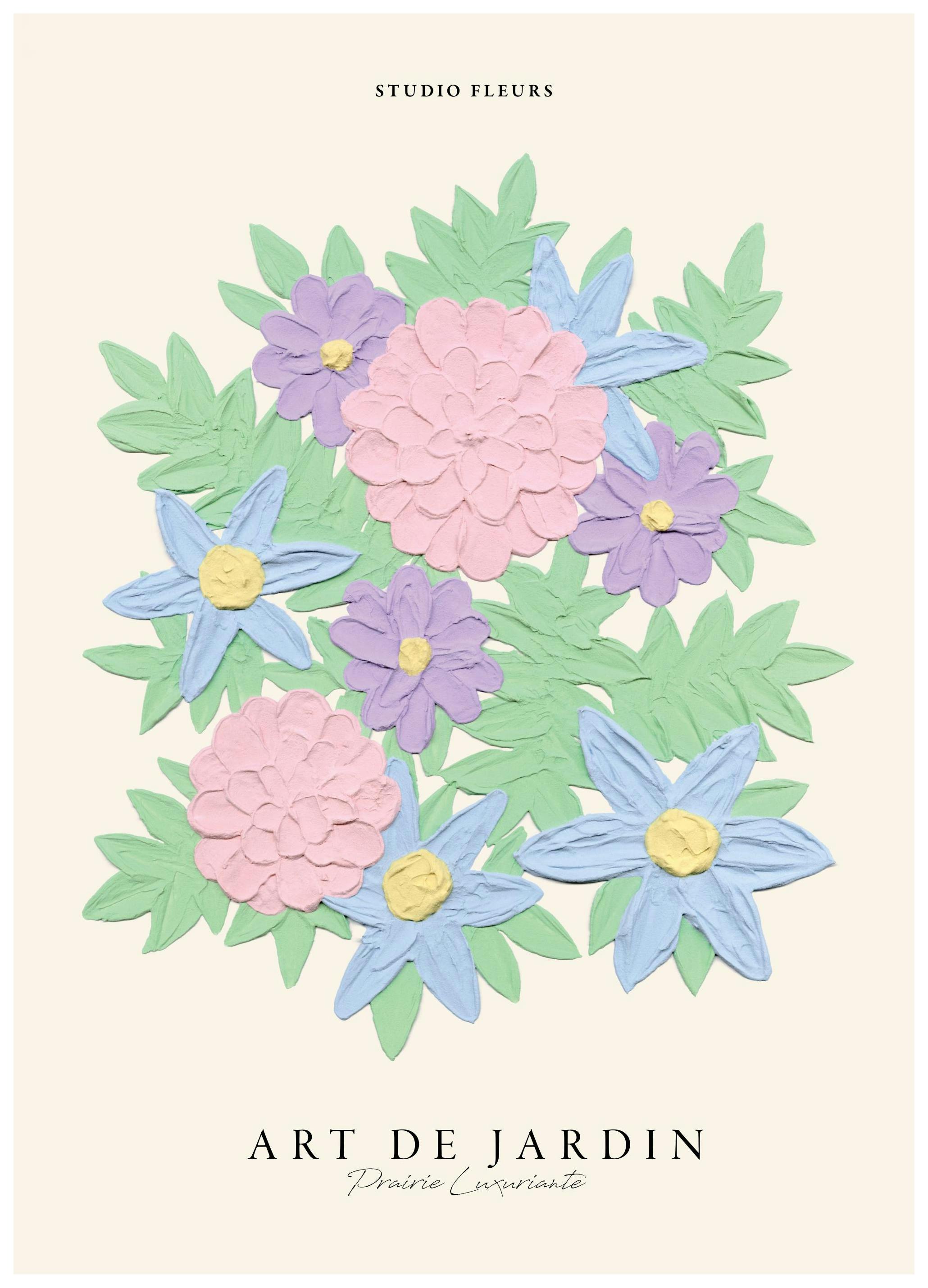Studio Fleurs Poster (21x30 cm) - Poster Store