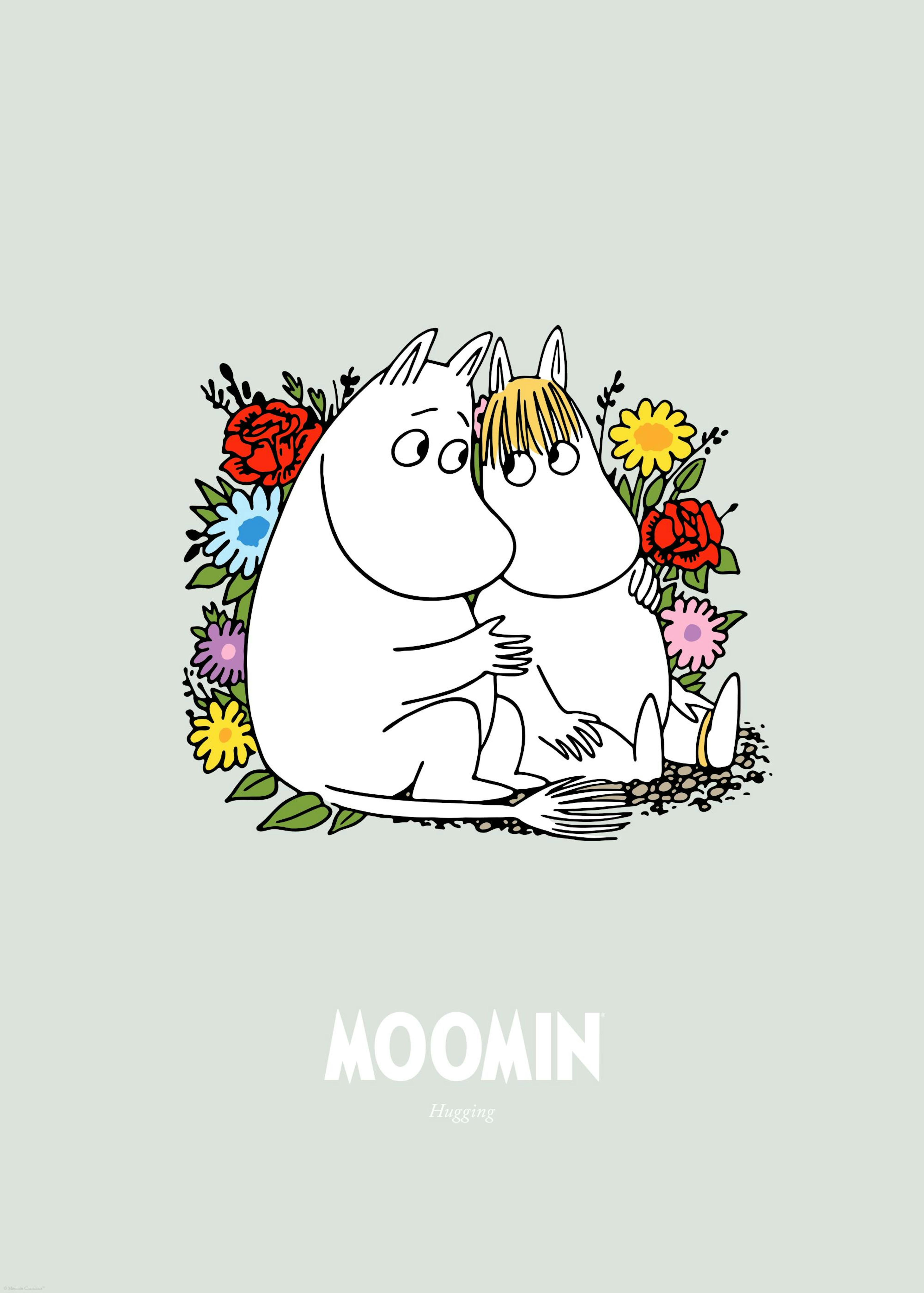 Moomin - Hugging Poster 0