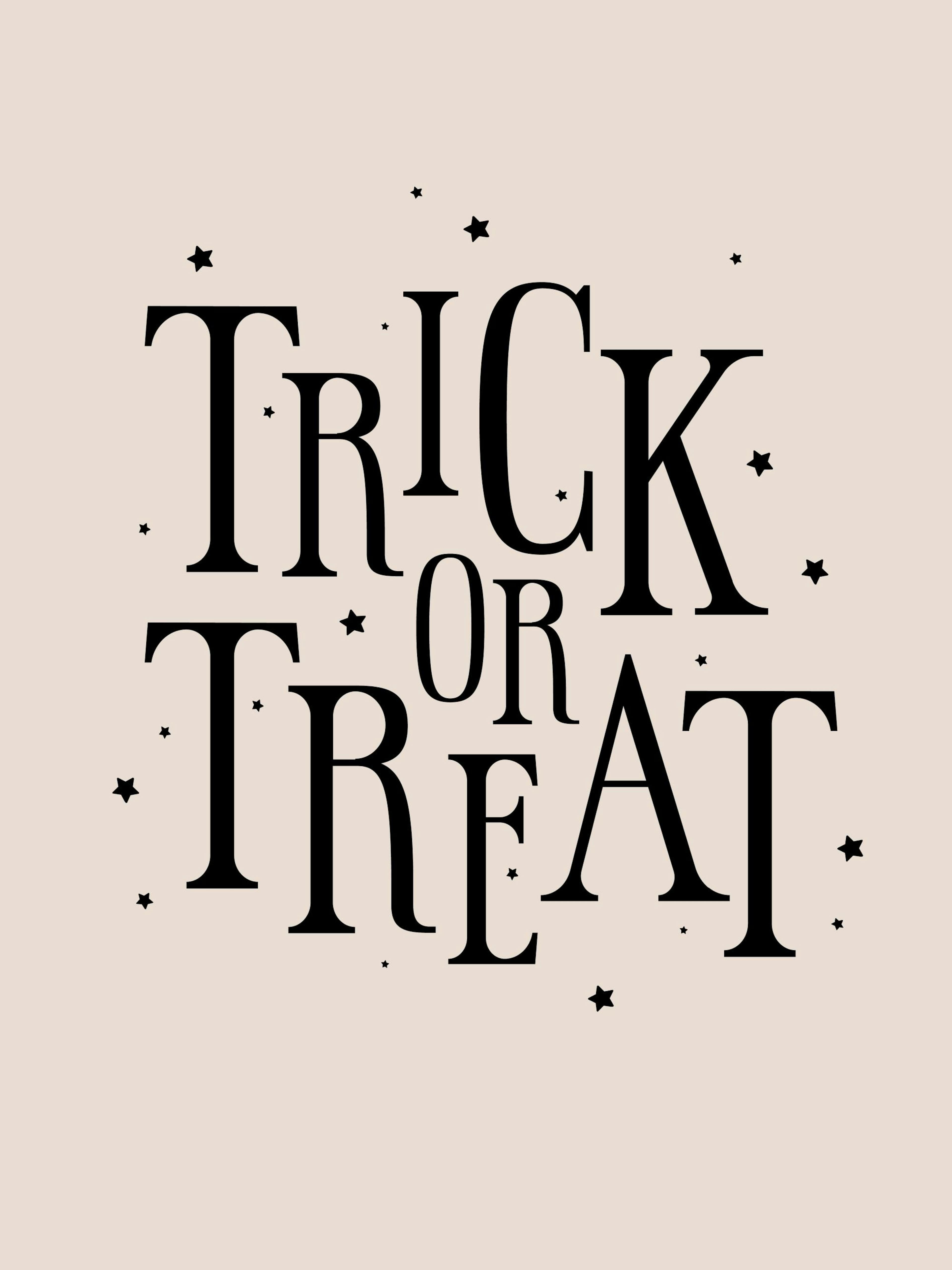 Trick or Treat Poster 0