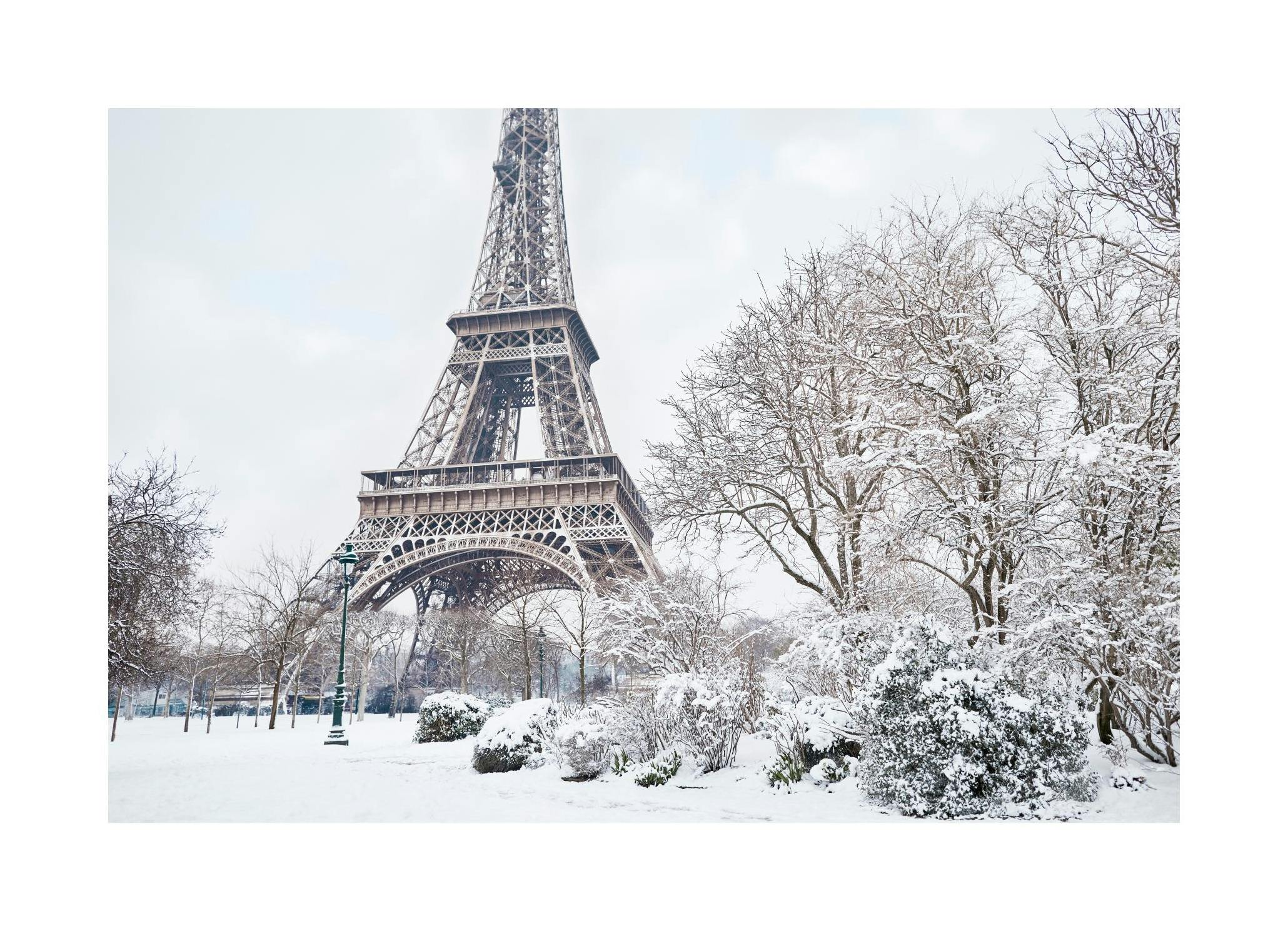 Winter in Paris Poster (50x70 cm) - Poster Store