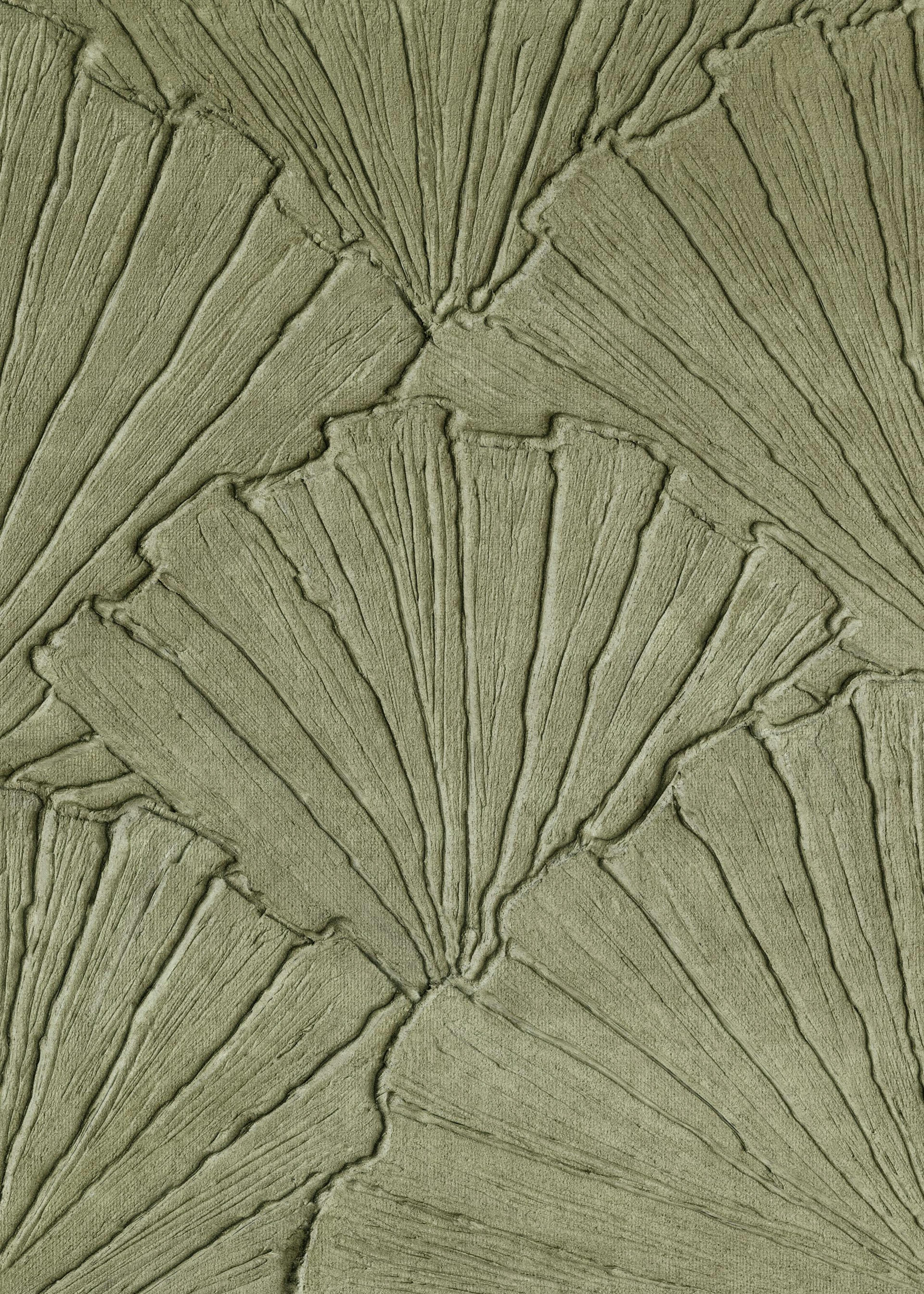 Poster di Tessuto Botanico Verde 0