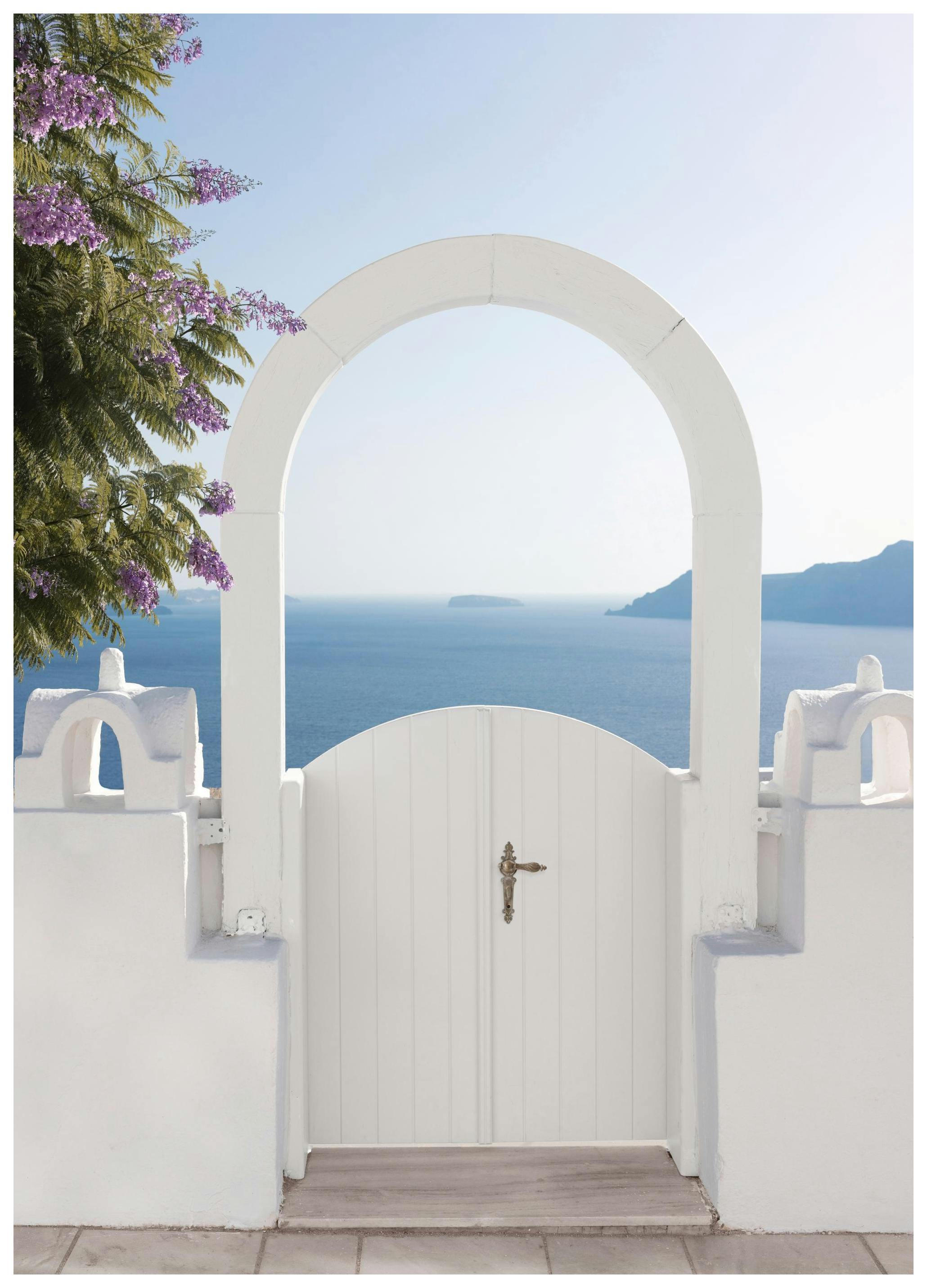 Mediterrane Pforte Poster (30x40 cm) - Poster Store