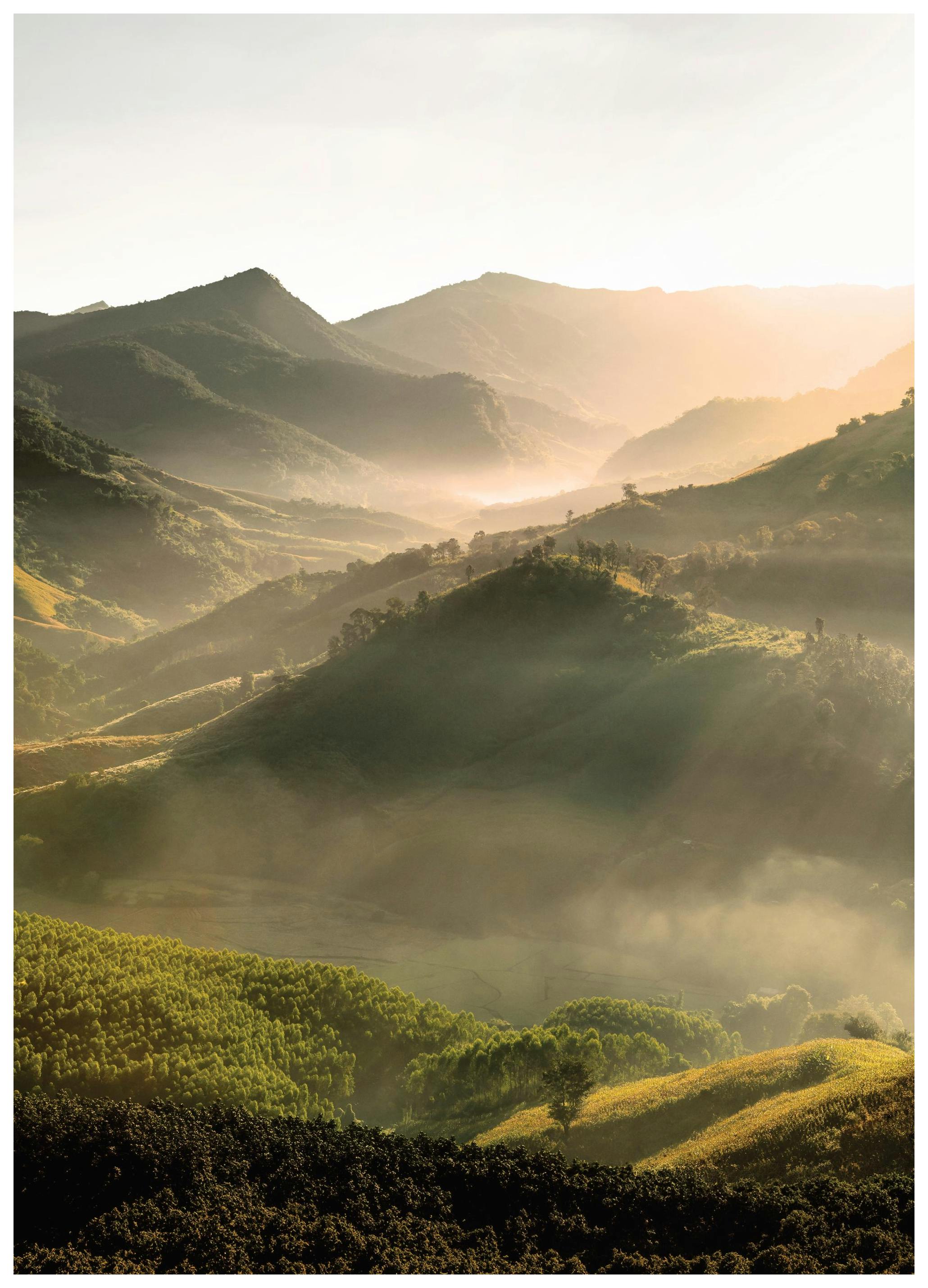 Majestic Mountain View Poster (30x40 cm) - Poster Store