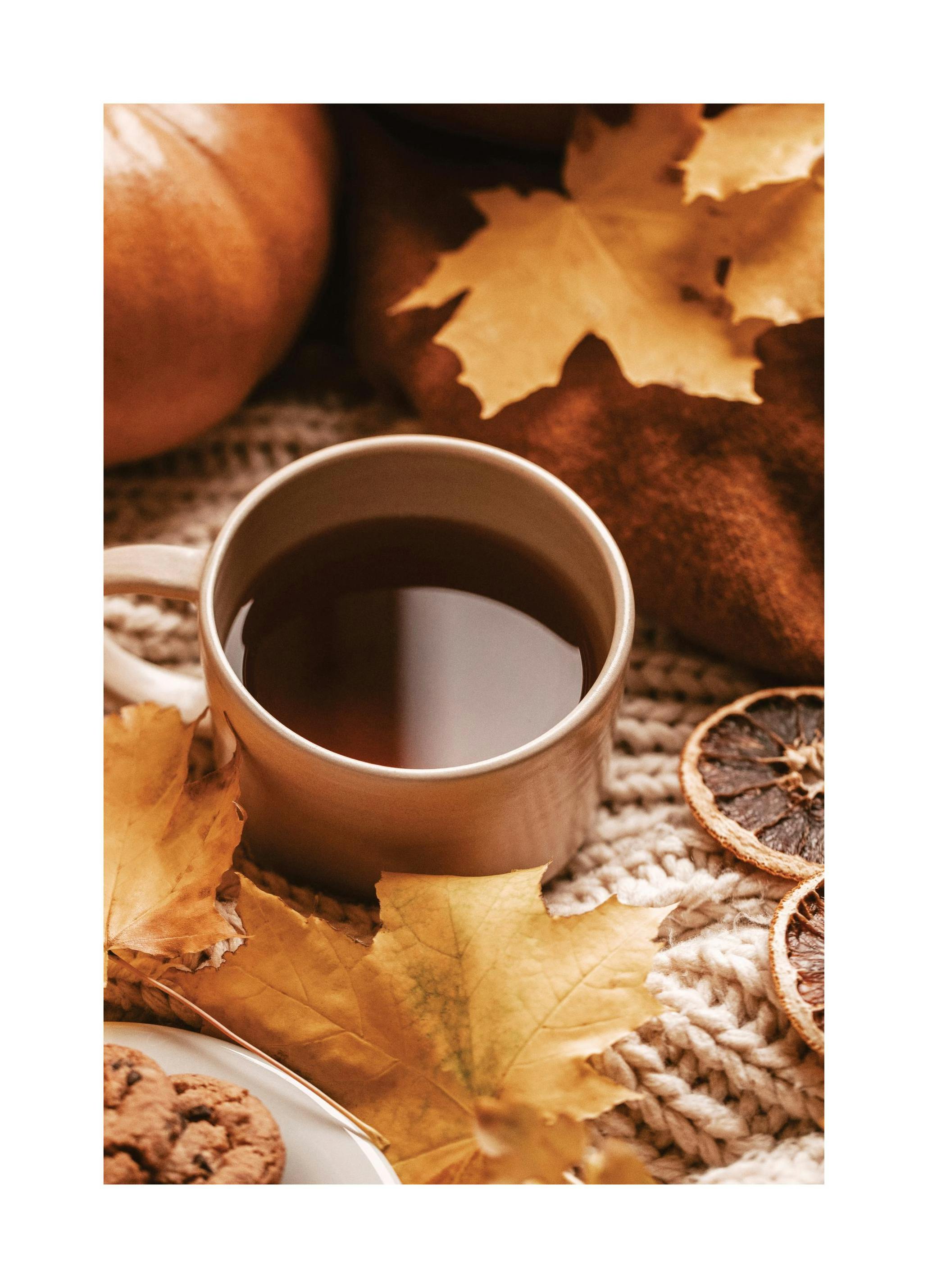 Autumn Tea Poster (21x30 cm) - Poster Store