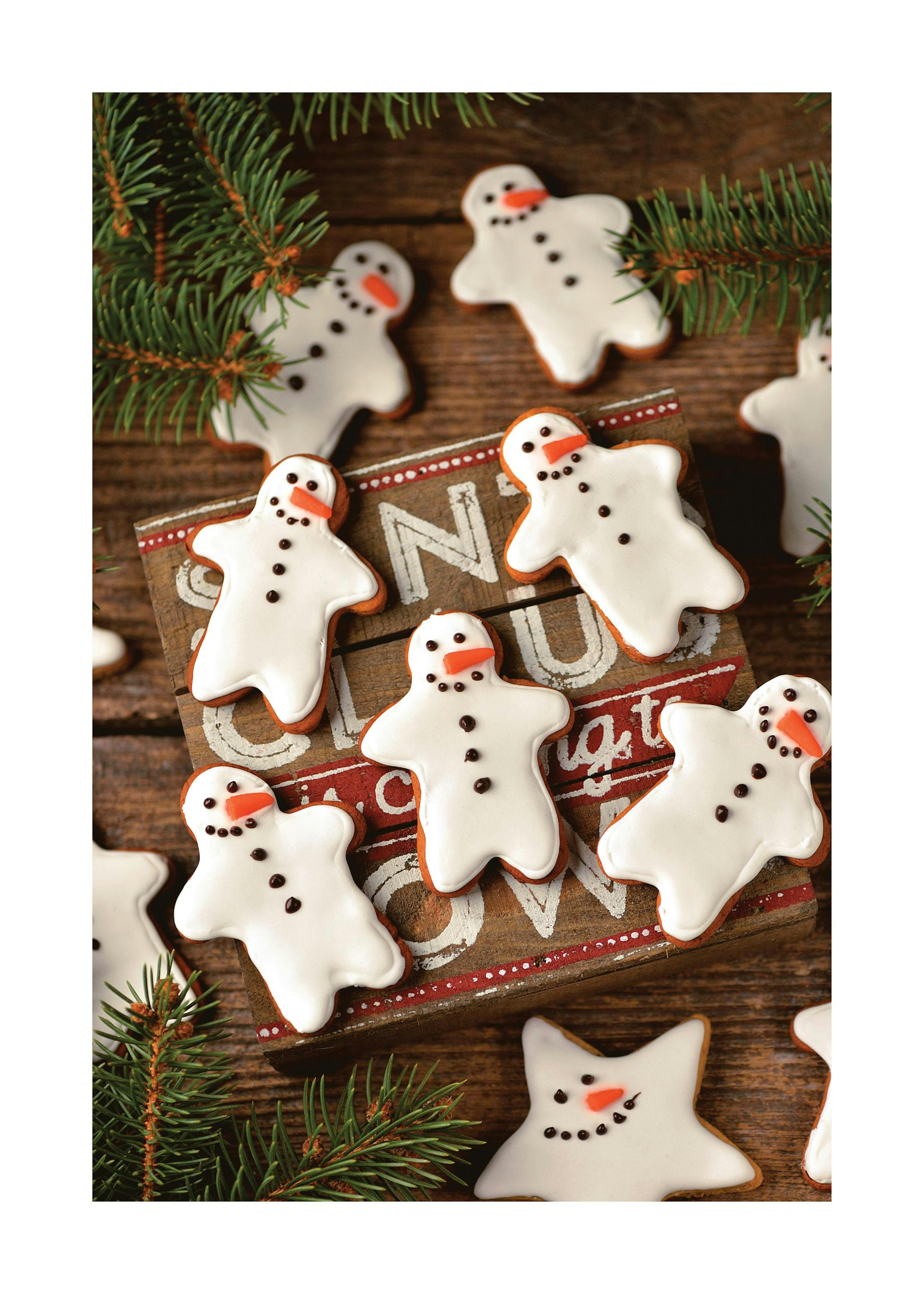 Muñecos de Nieve de Jengibre Póster 0