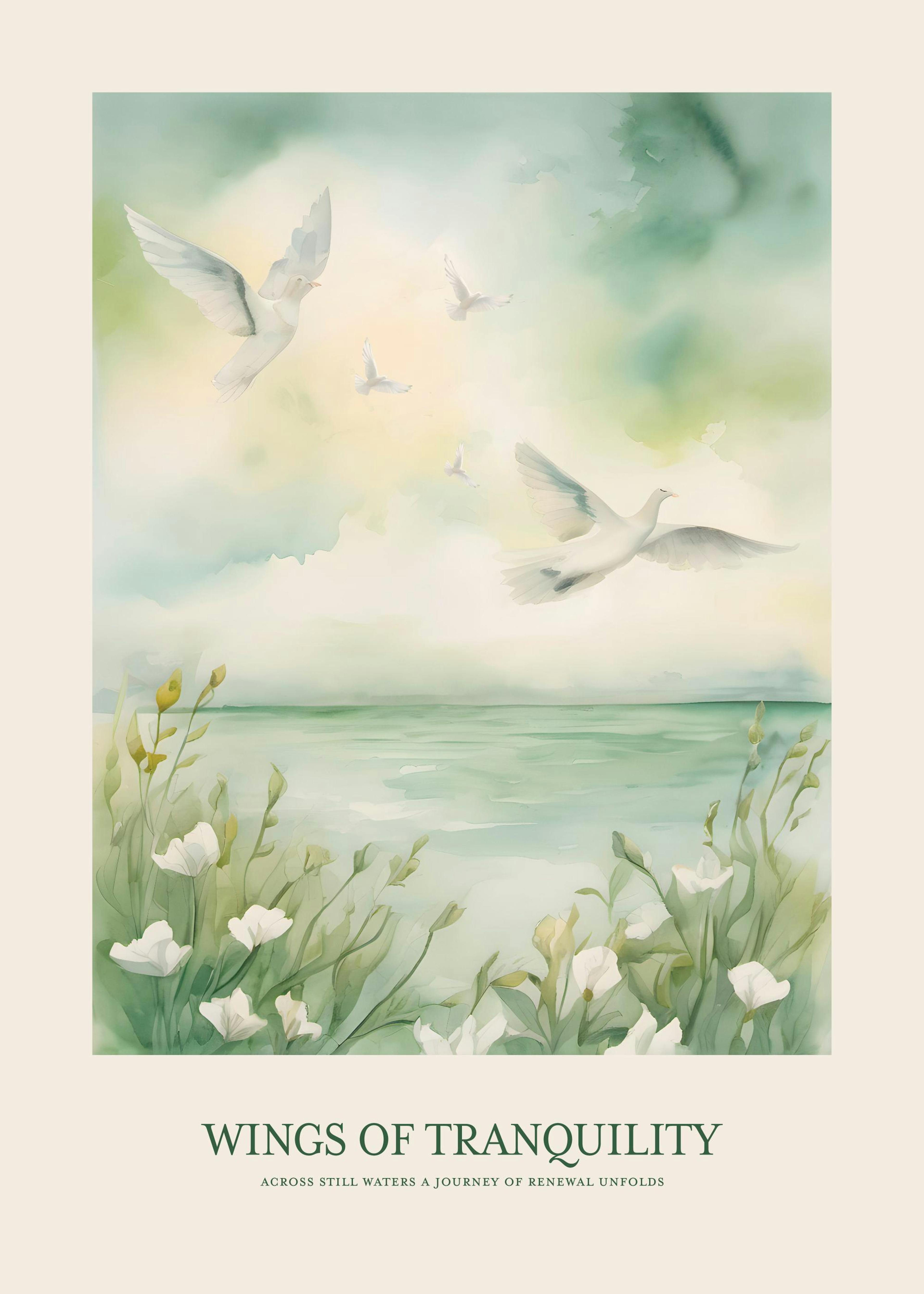 Wings of Tranquility Poster 0