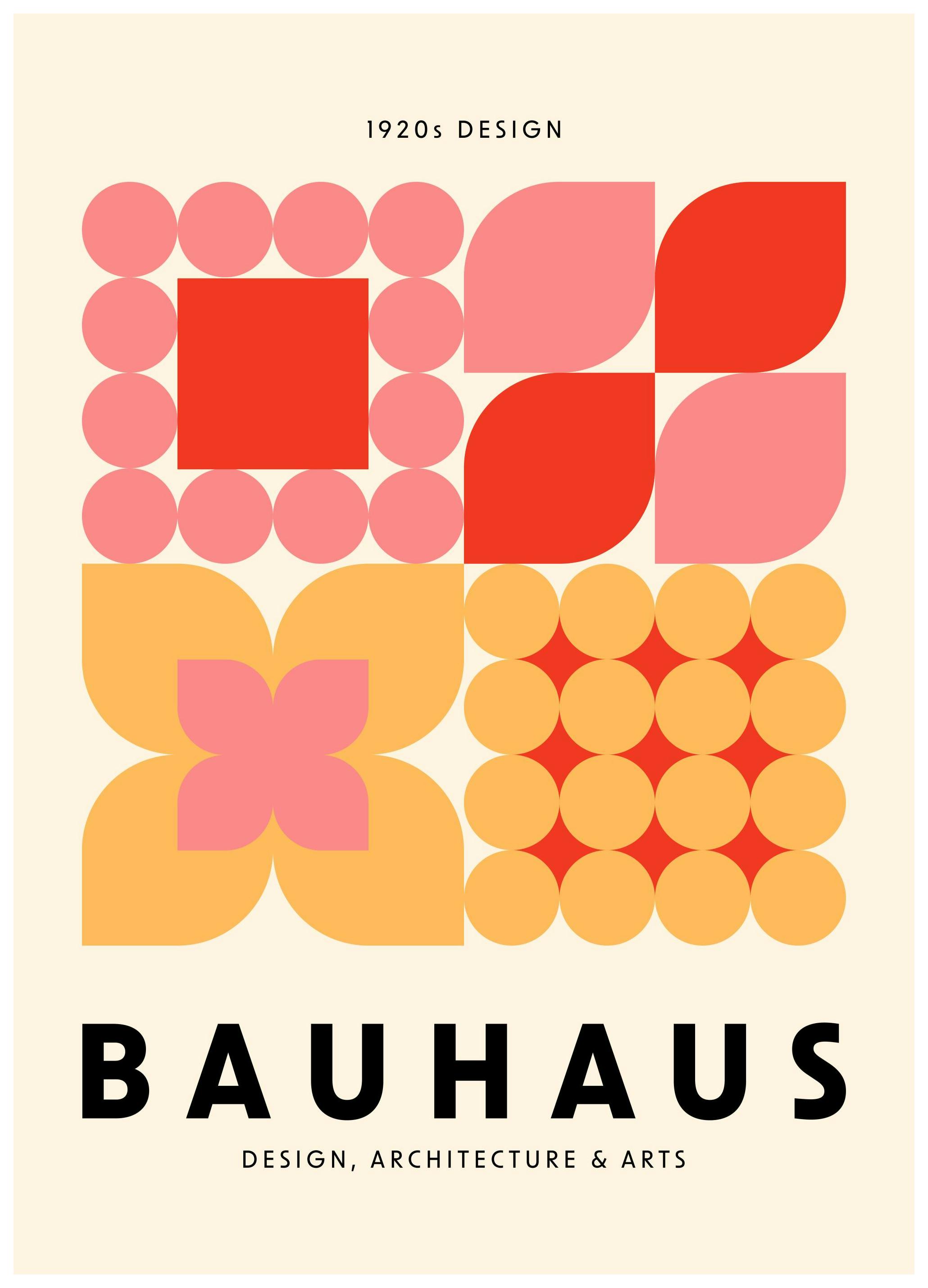 Prints Bauhaus Graphic Poster (50x70 cm) - Poster Store