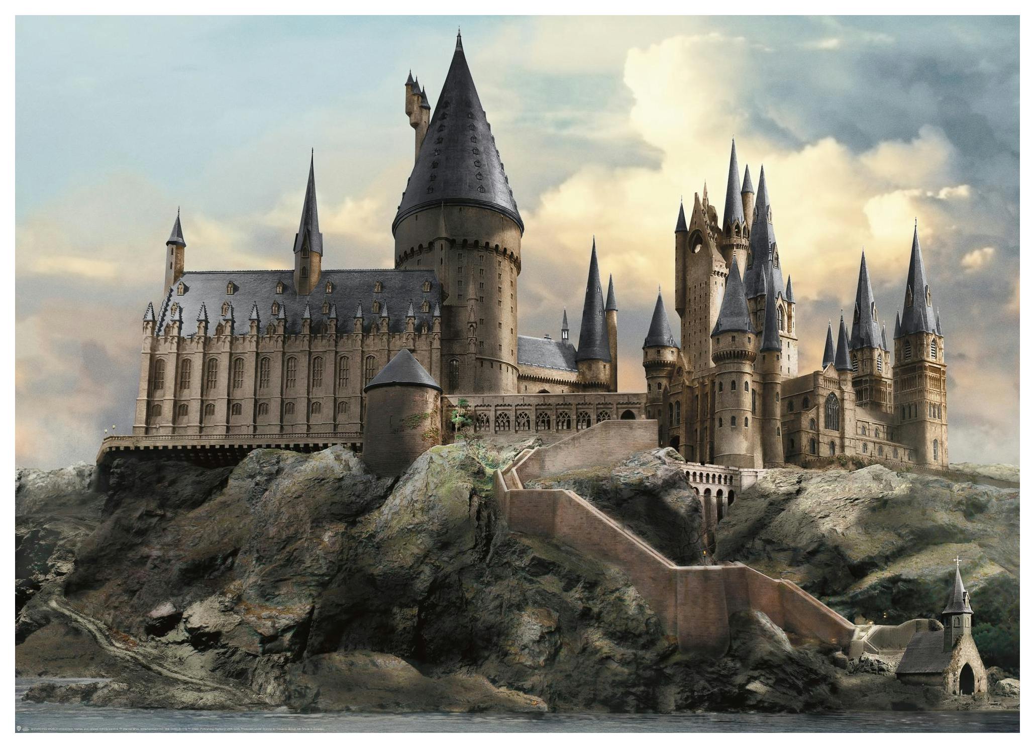Harry Potter™ - Hogwarts Poster (50x70 cm) - Poster Store