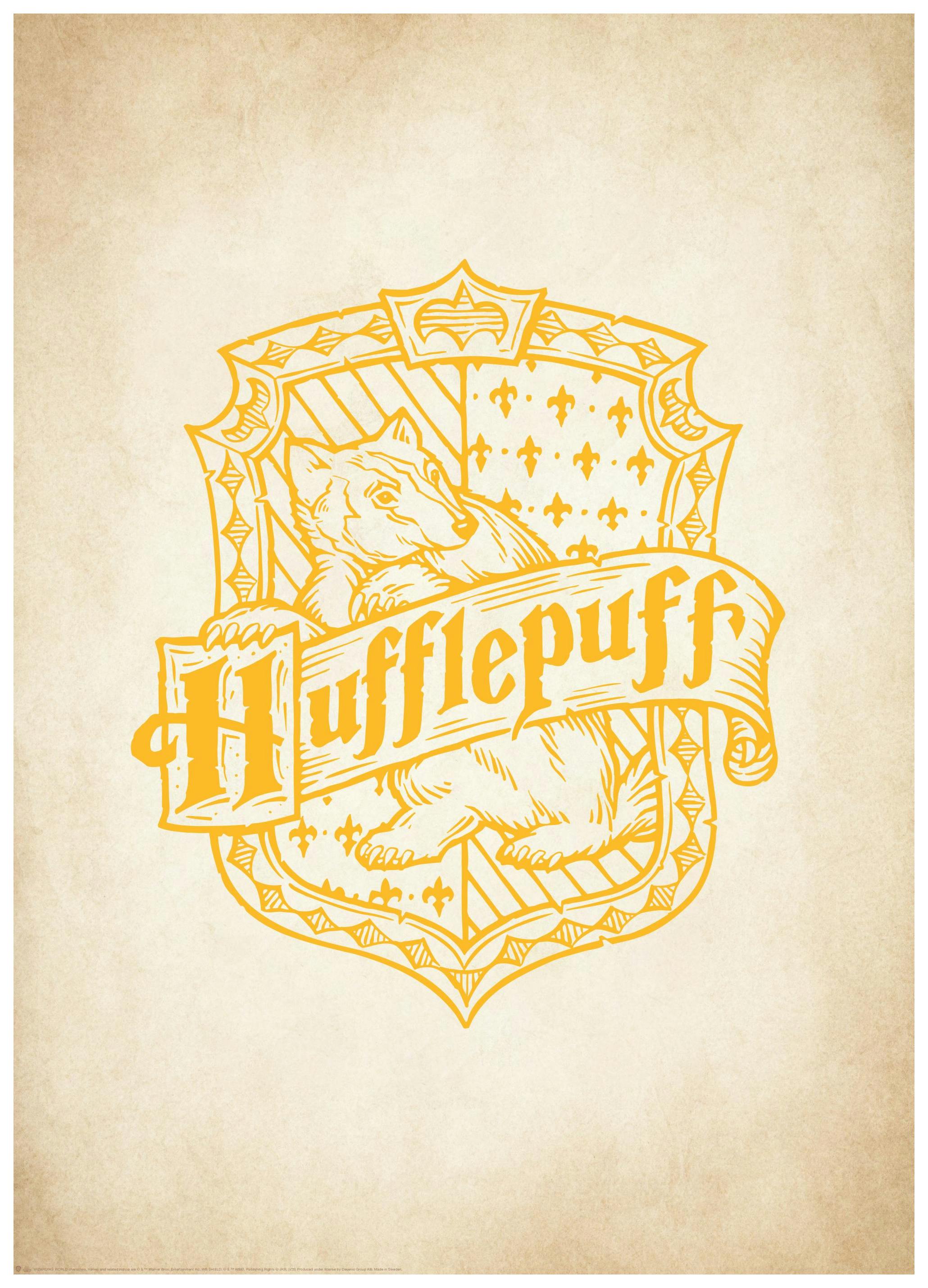 Prints Harry Potter™ - Hufflepuff Poster (50x70 cm) - Poster Store