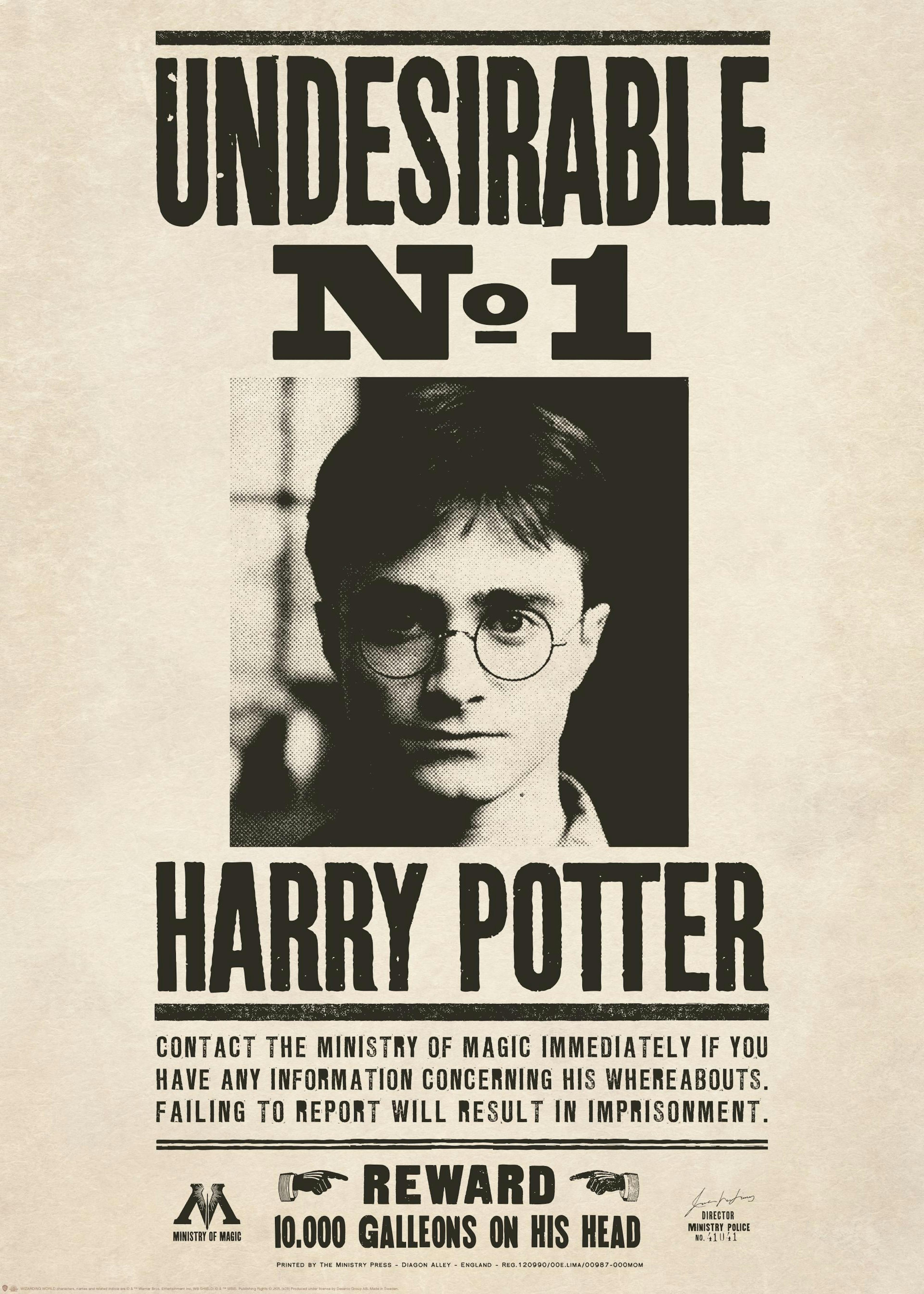 Harry Potter™ - Undesirable Poster 0