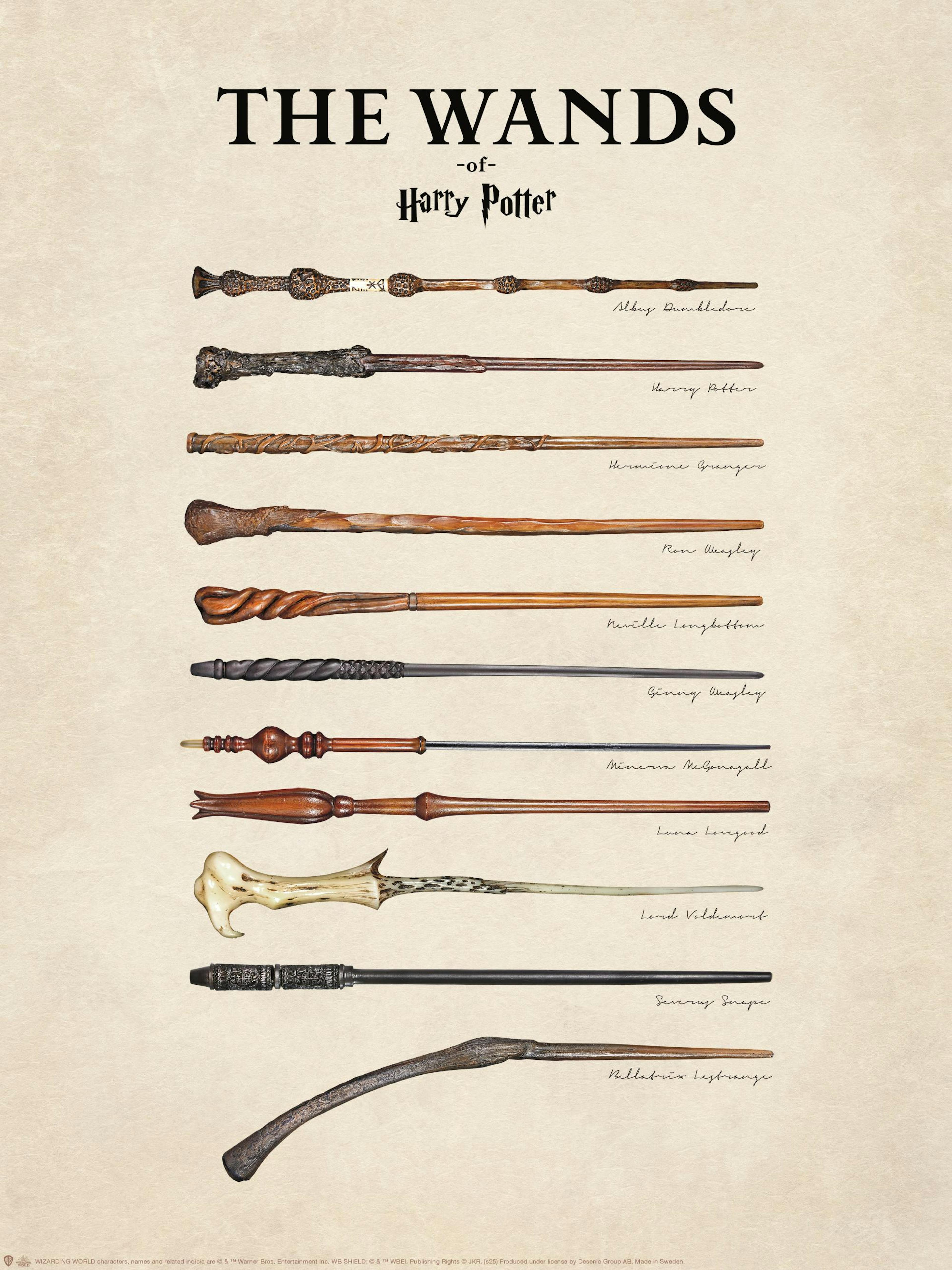 Harry Potter™ - The Wands Poster 0