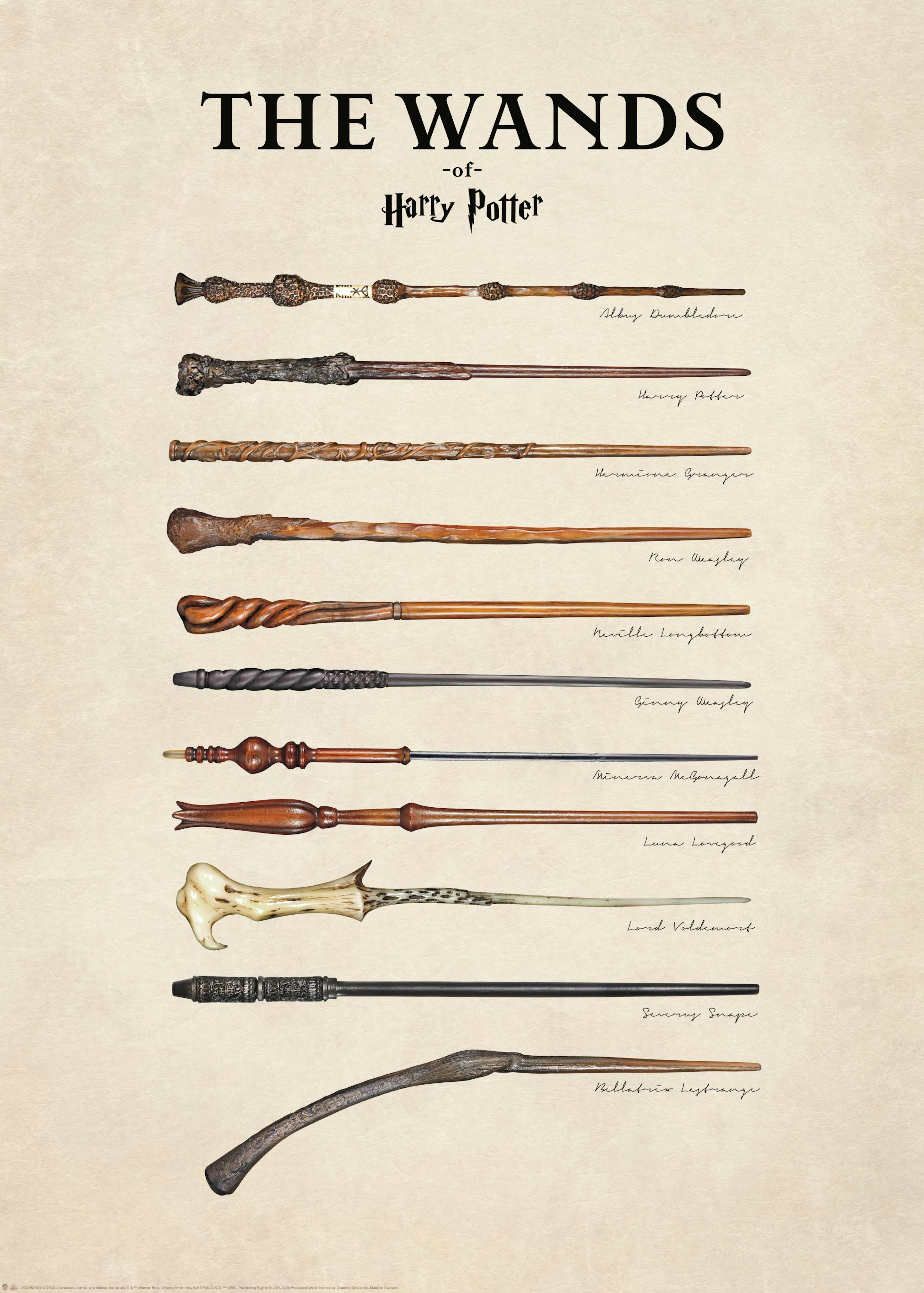 Harry Potter™ - The Wands Poster 0