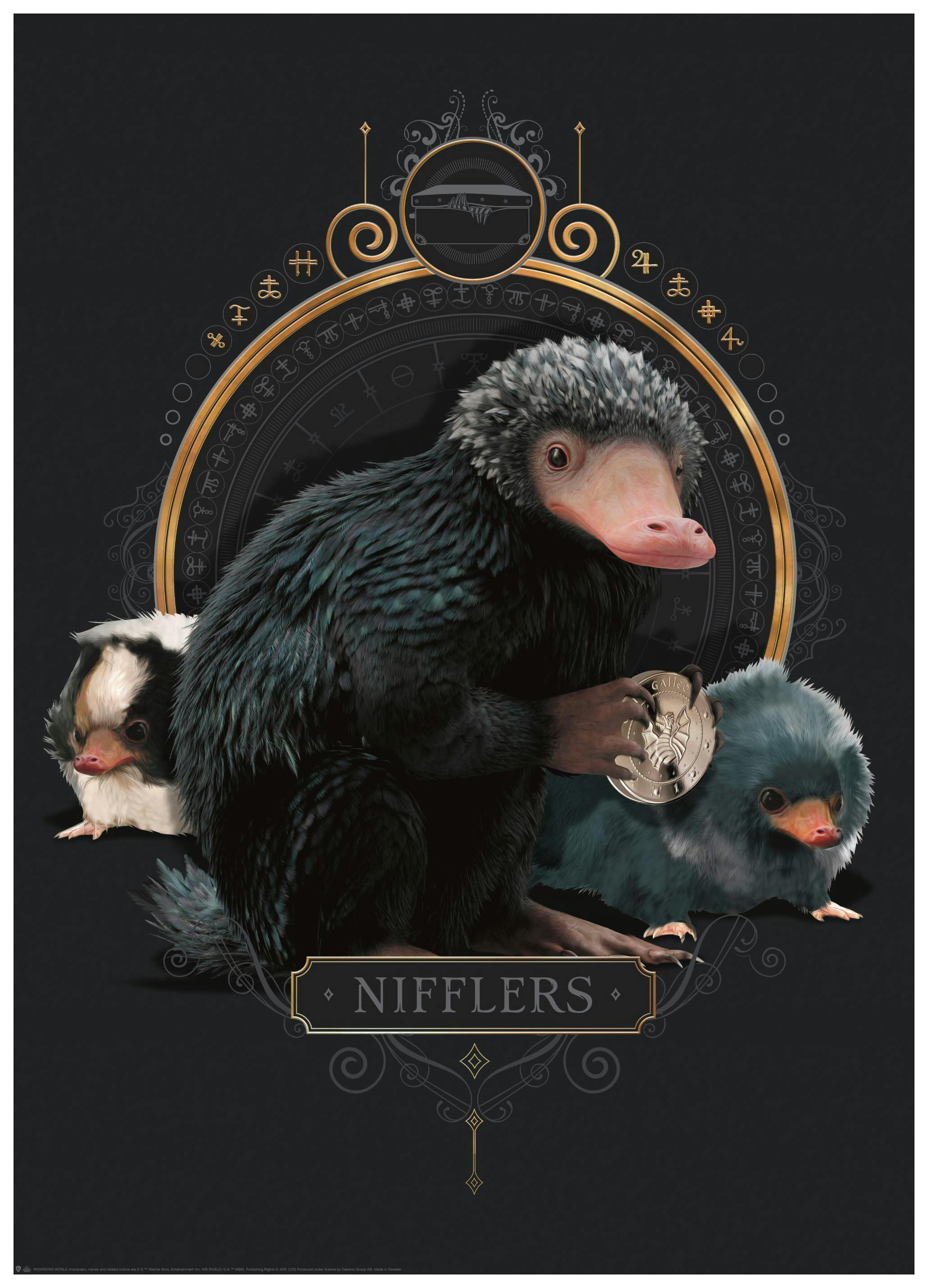 Fantastic Beasts™ - Nifflers Plakat (30x40 cm) - Poster Store