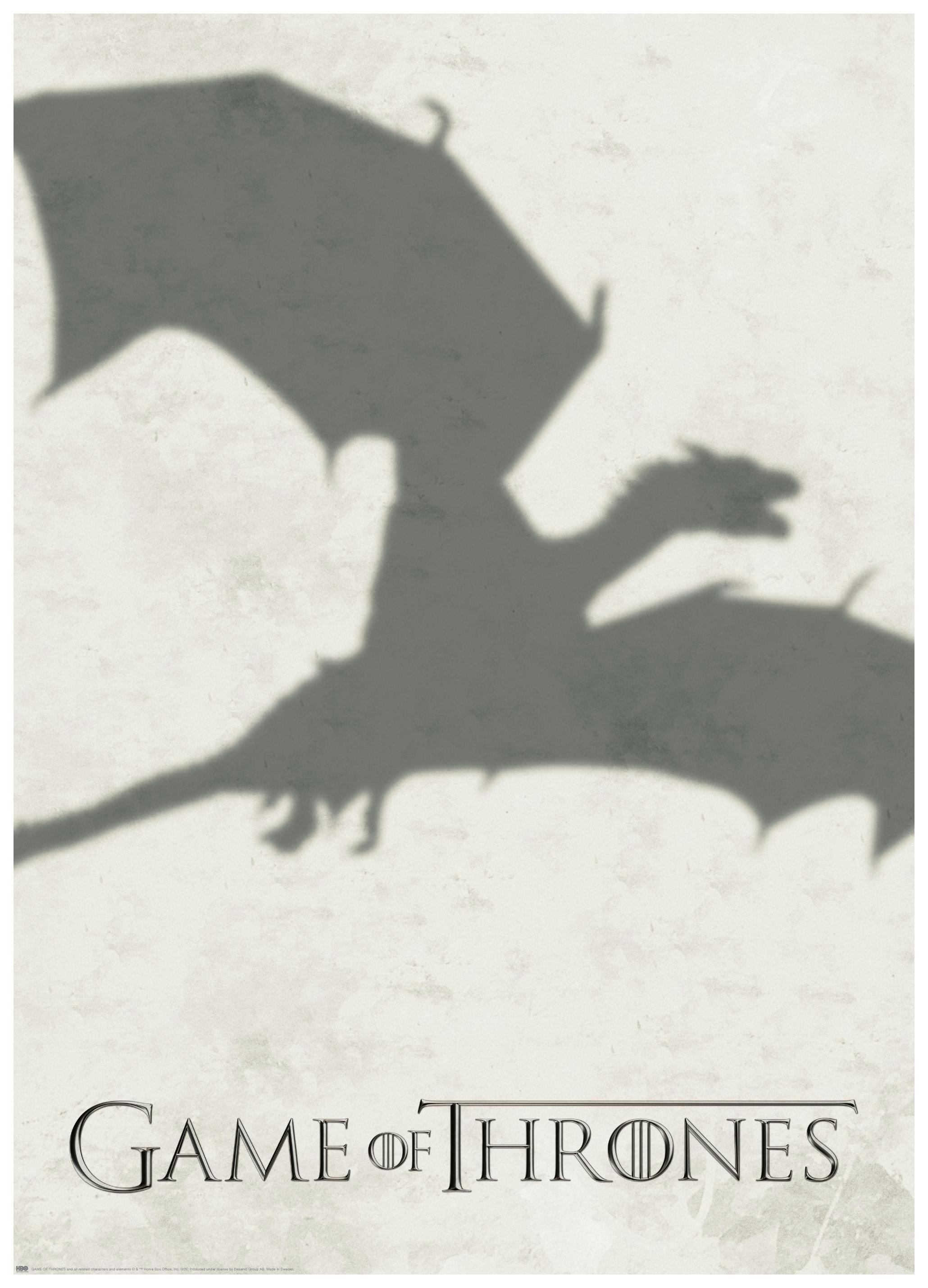 Game of Thrones™ - Dragon Plakat (30x40 cm) - Poster Store