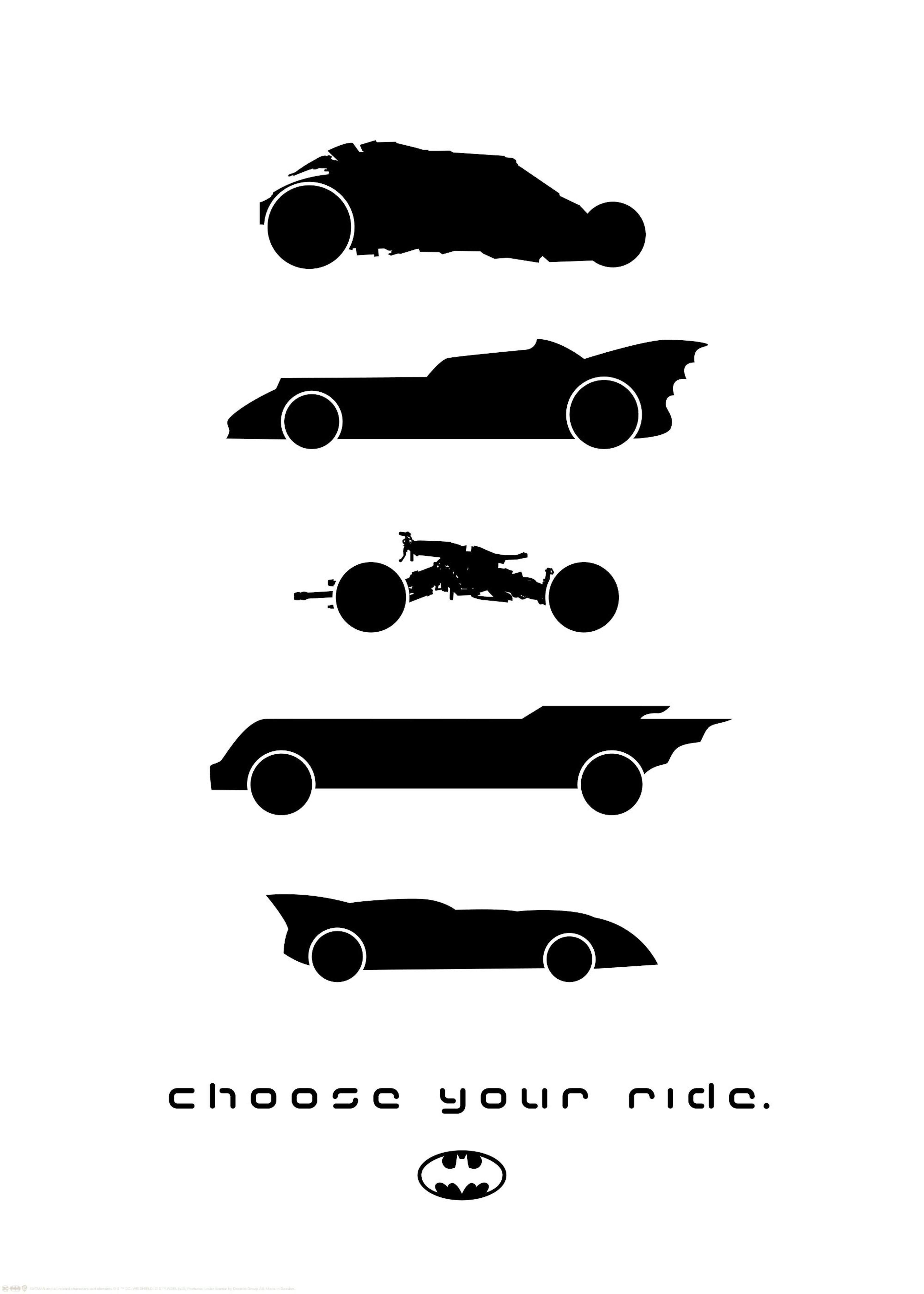 Batman™ - Choose Your Ride Poster 0