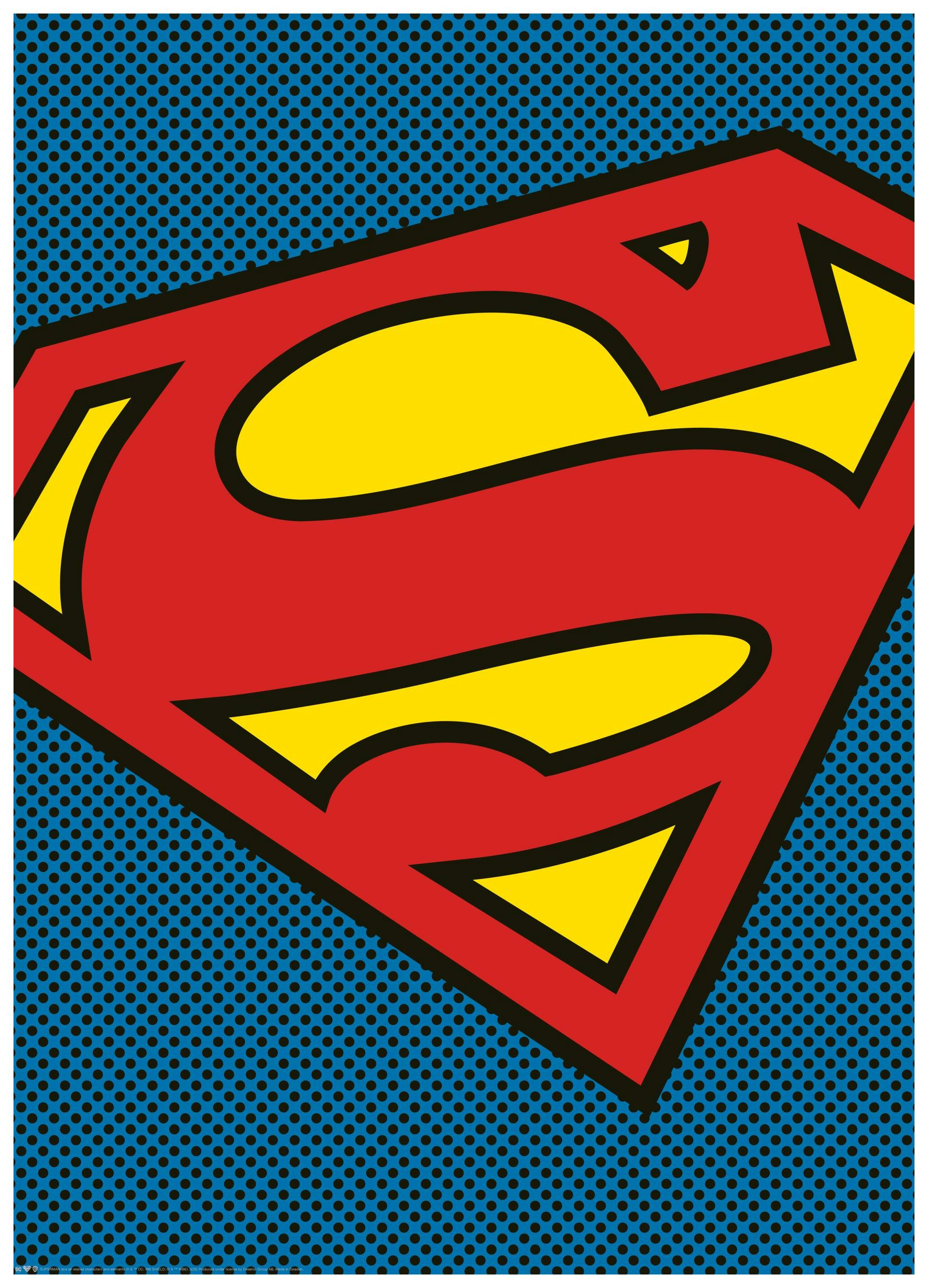 Superman™ - Logo Poster (30x40 cm) - Poster Store