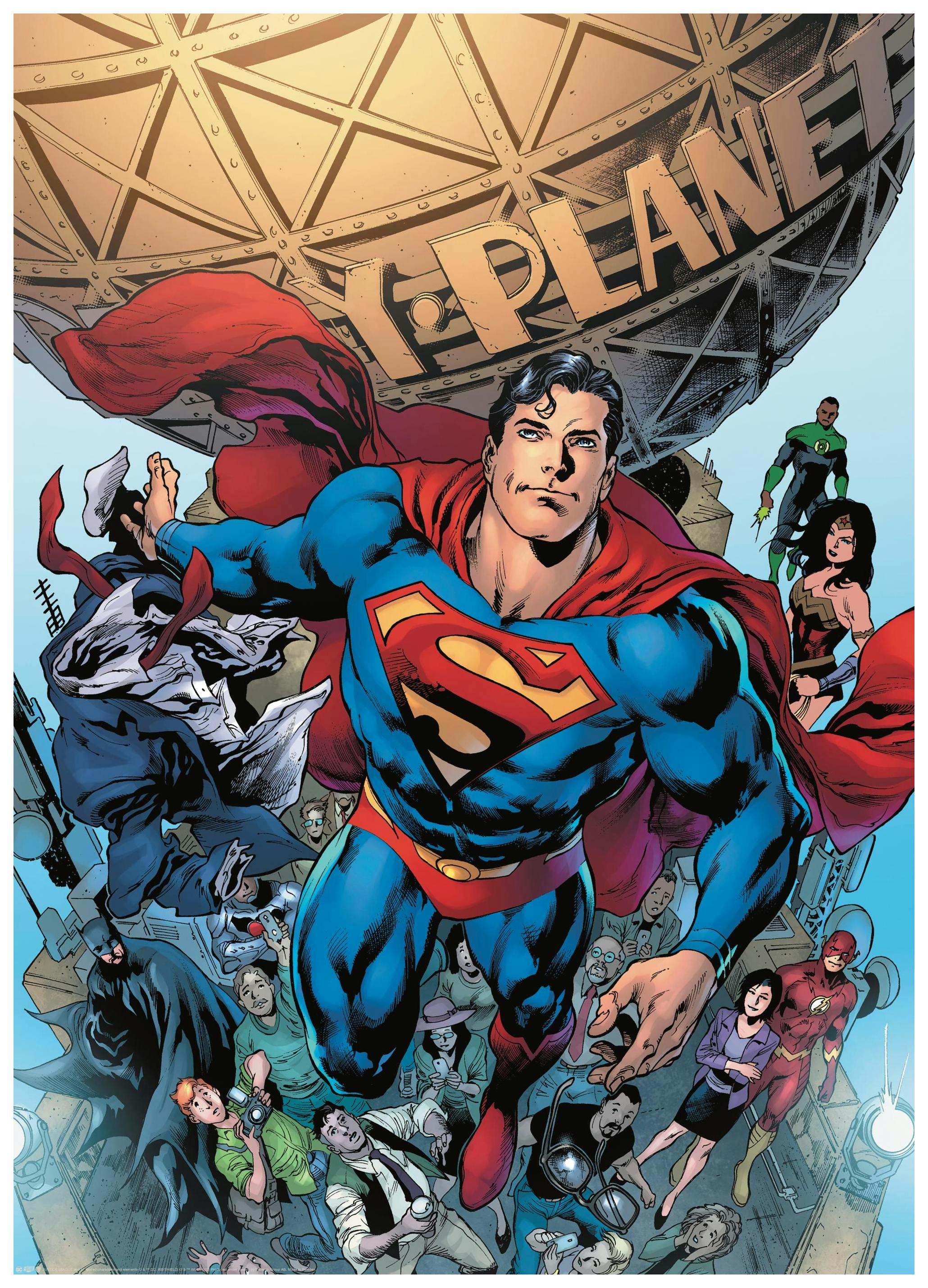 Justice League™ - The Daily Planet Plakat (50x70 cm) - Poster Store
