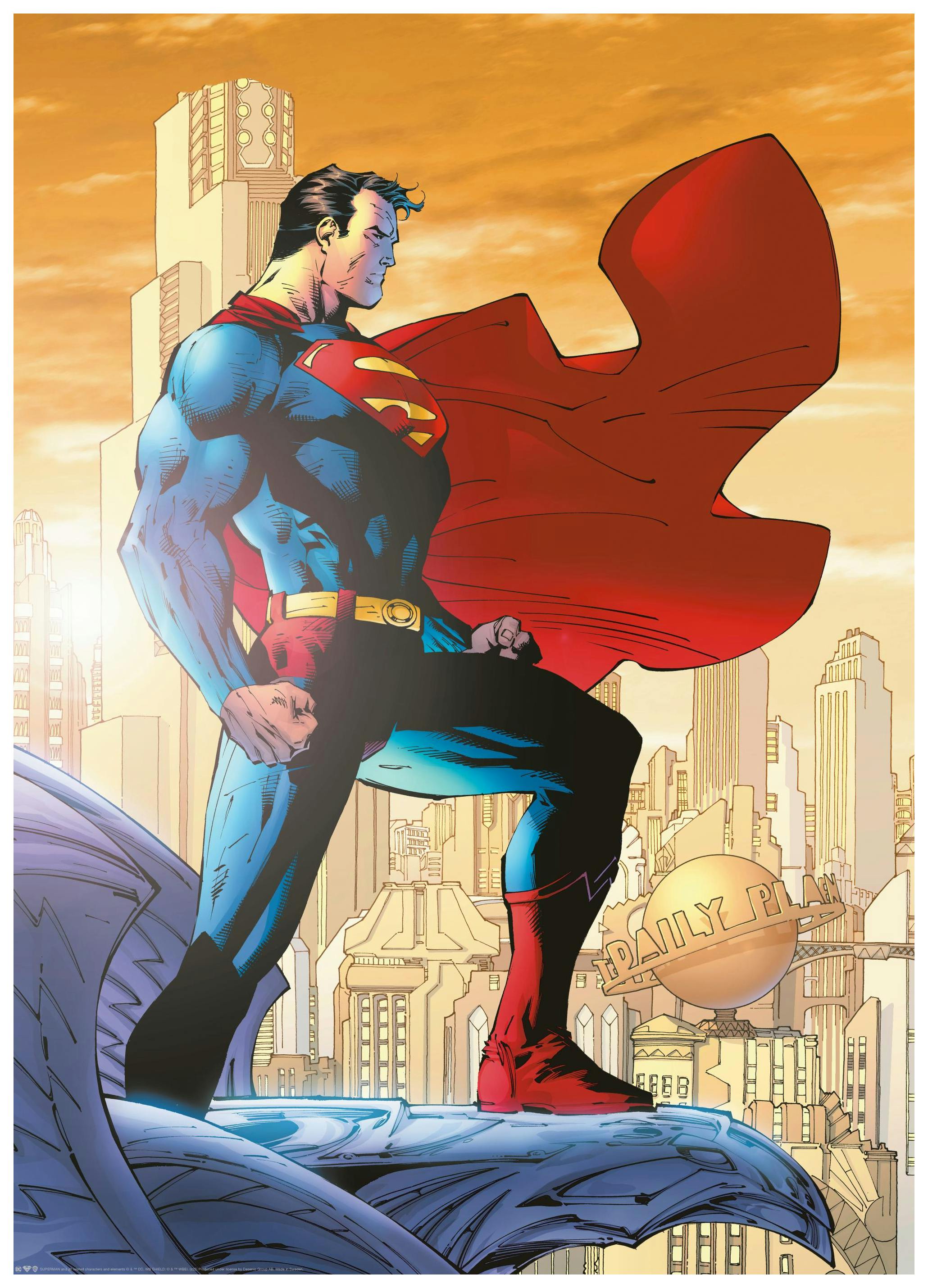 Superman™ - On Top Affiche (50x70 cm) - Poster Store