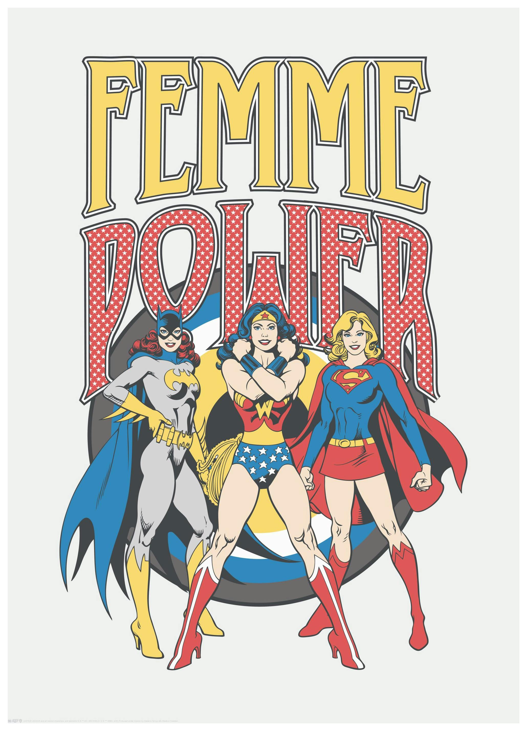 Justice League™ - Femme Power Poster (30x40 cm) - Poster Store