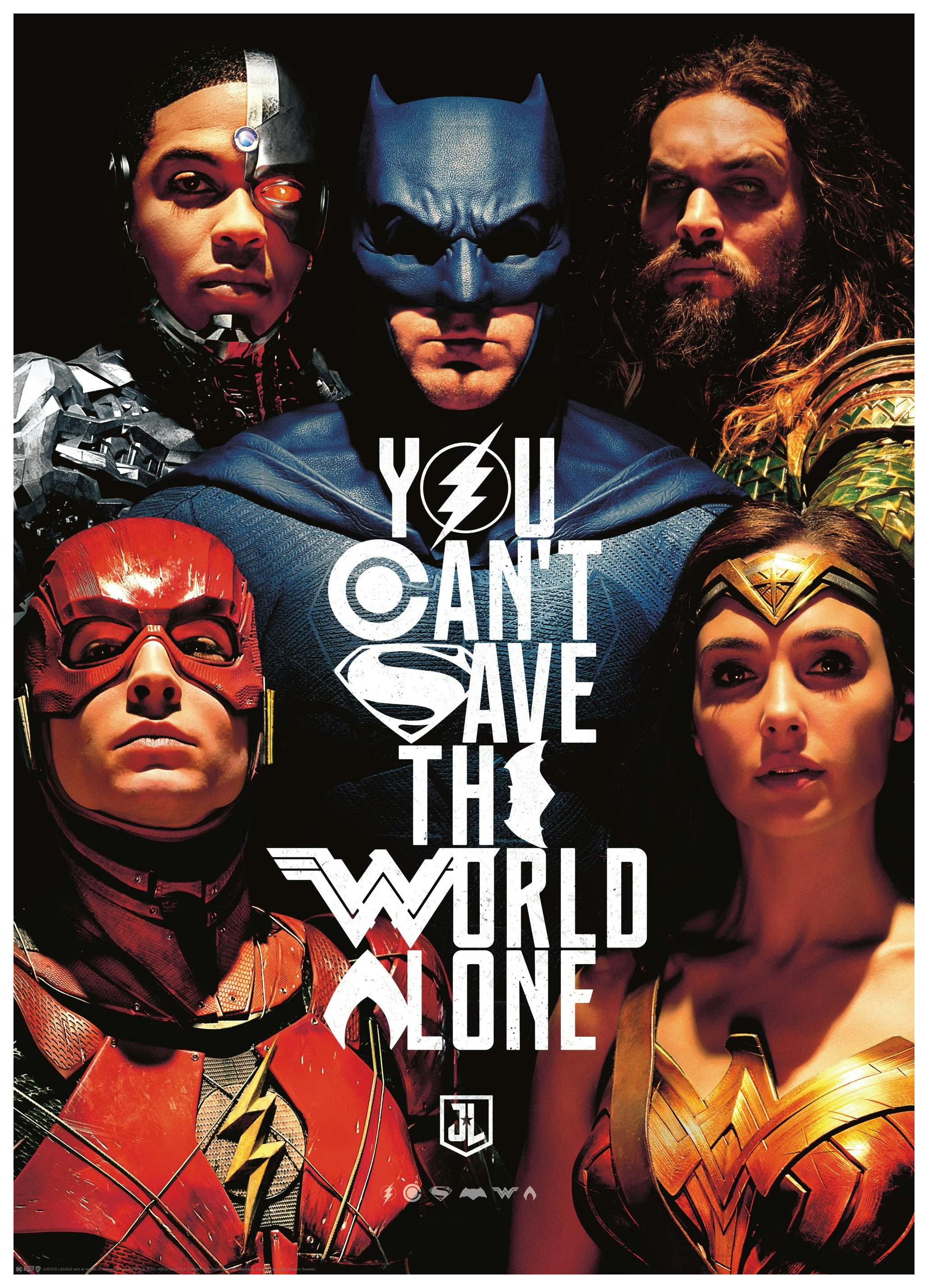 Justice League™ - Save the World Poster (50x70 cm) - Poster Store